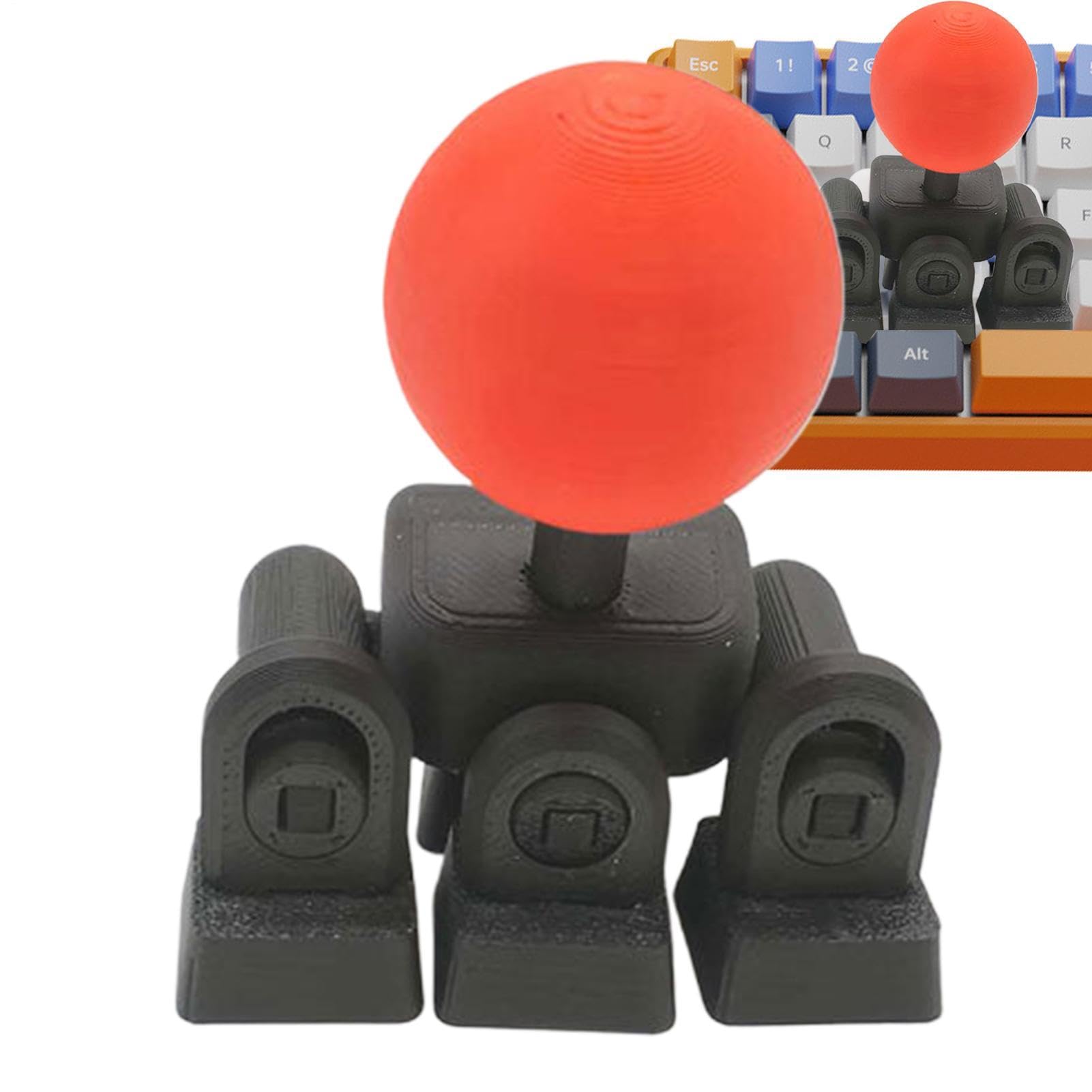 Generico Tasti Per Joystick Arcade, Joystick Pers Tastiera Stampato In 3D, Controller Tastiere Meccaniche A 4 Vie, Copritasti Joysticks Arcade, Per Arcades Esports Digitazione