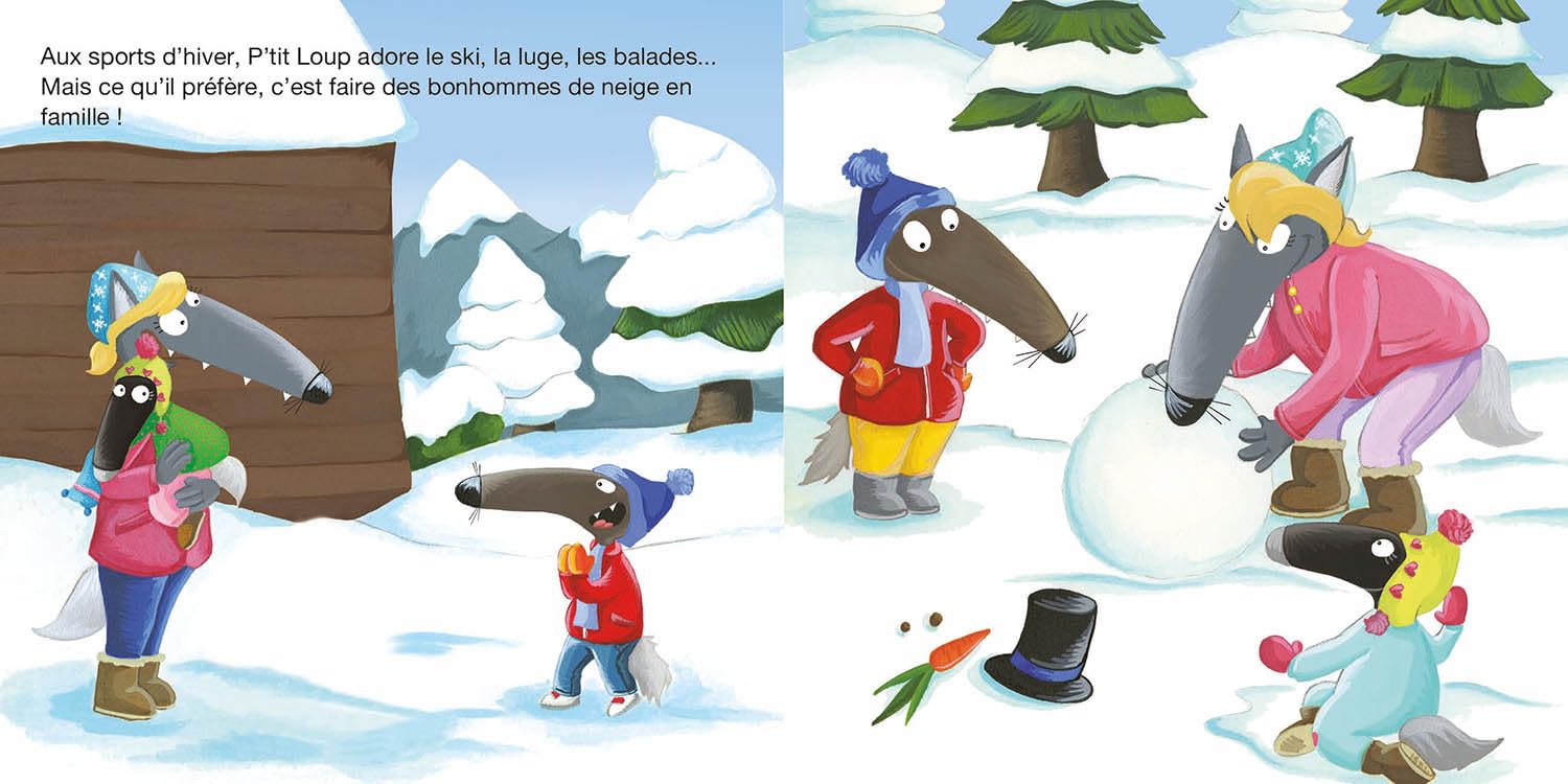 P'TIT LOUP - MON CALENDRIER DE L'AVENT 2024: 24 livres pour attendre Noël (Divers produits dérives)