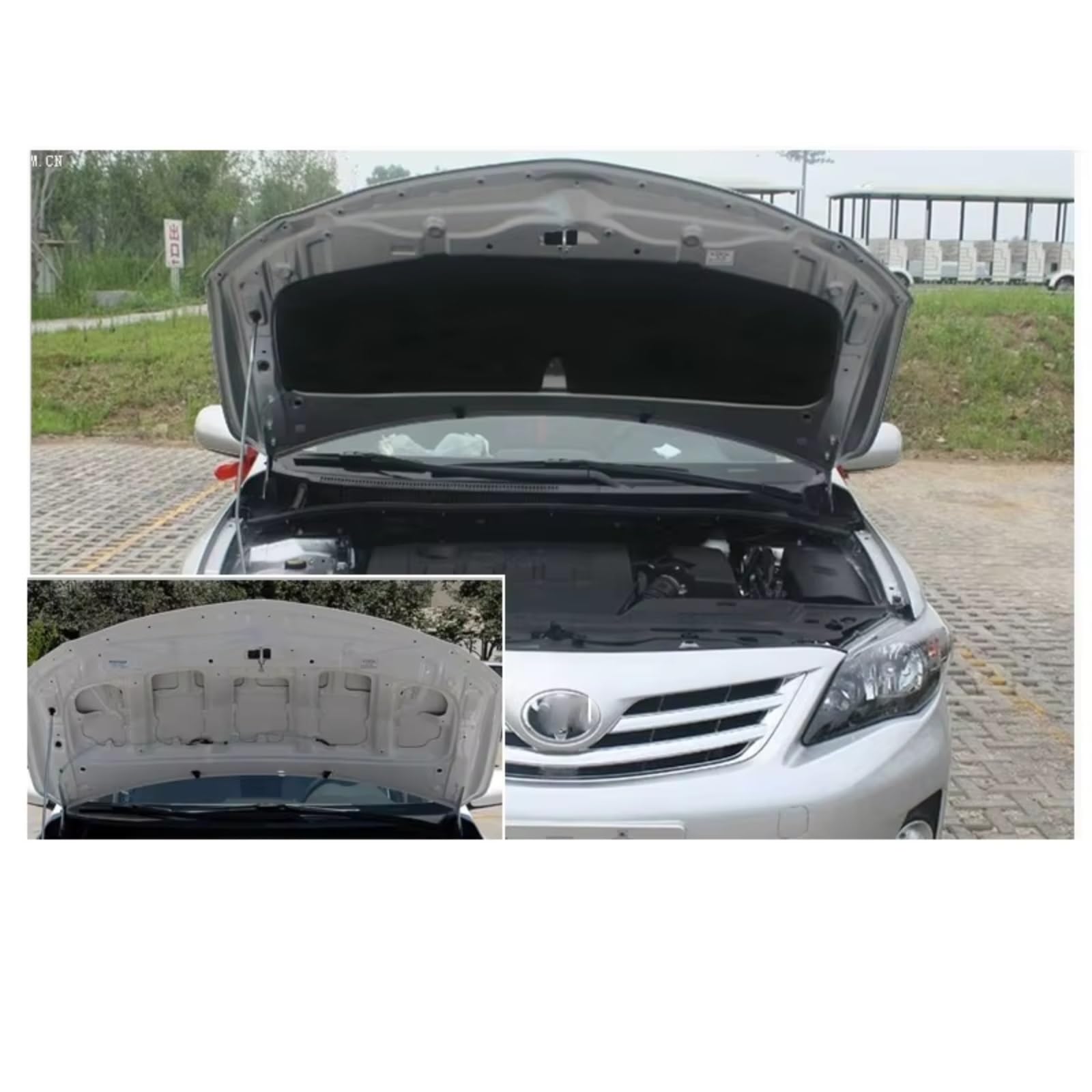 Dämmung Haube Haube Motor Sound Wärmedämmung Baumwolle Pad Schalldichte Matte Kompatibel Mit Toyota Für Corolla 2007 2008 2009 2010 2011 2012 2013
