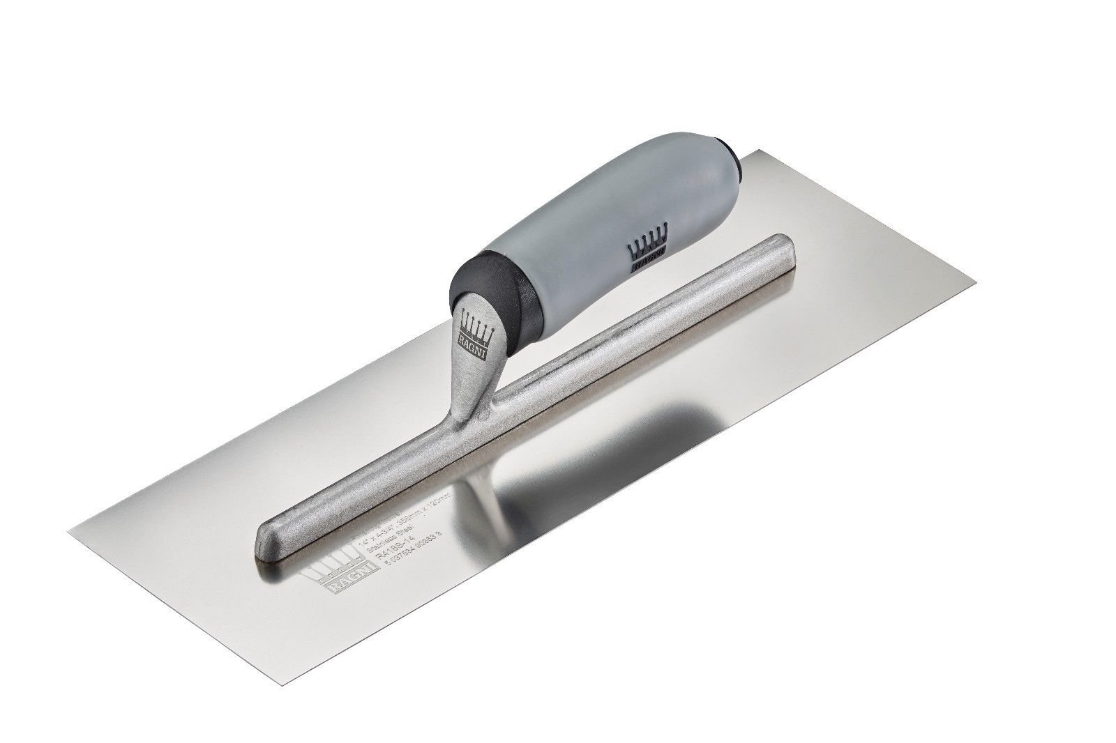 Ragni Silver,Grey,Black R418s-14Hl Plastering Trowel