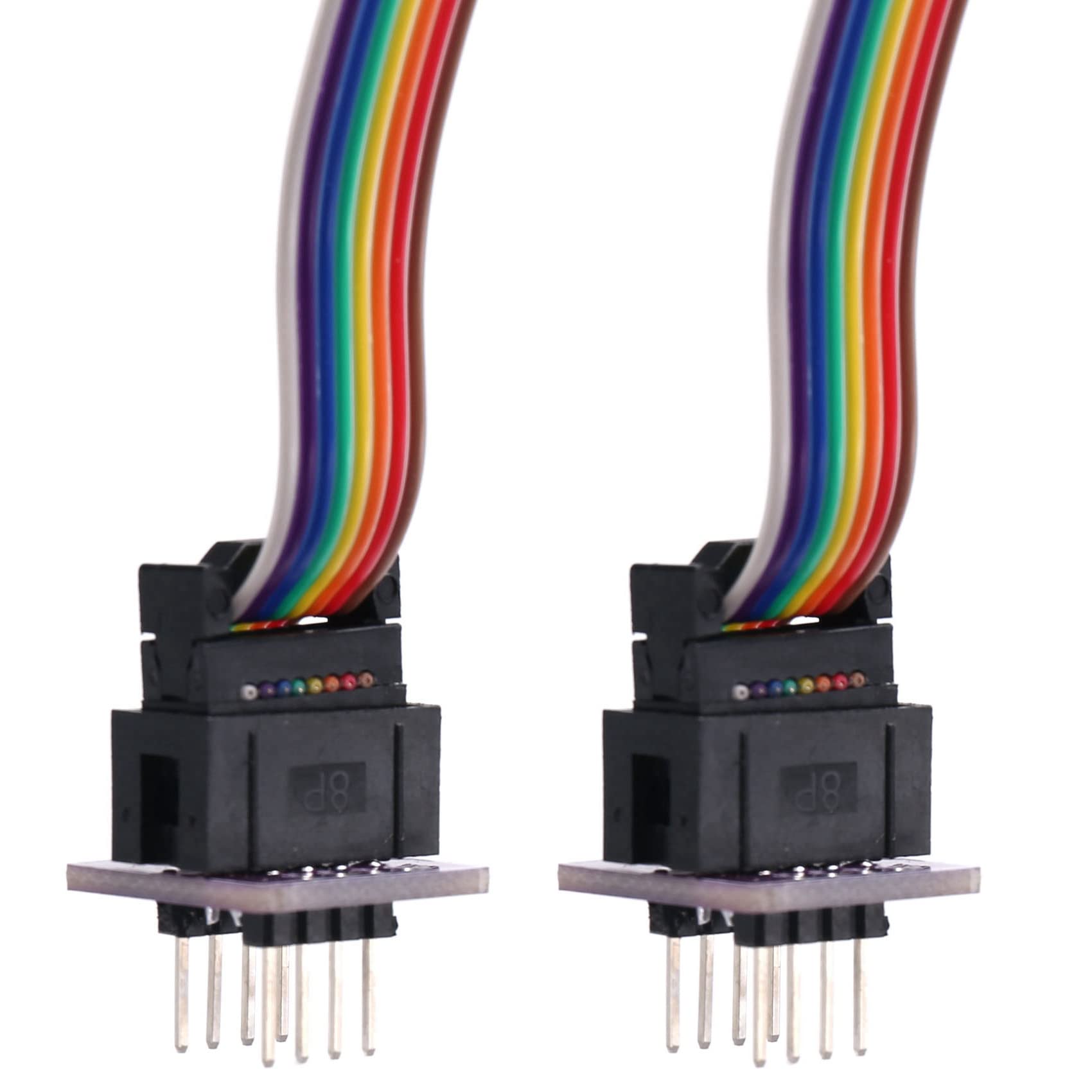 Pince De Test SOP8/SOIC8 Pour Programmeur EEPROM - Compatible TL866, RT809H, Pour Circuits 93CXX/25CXX/24CXX - 6