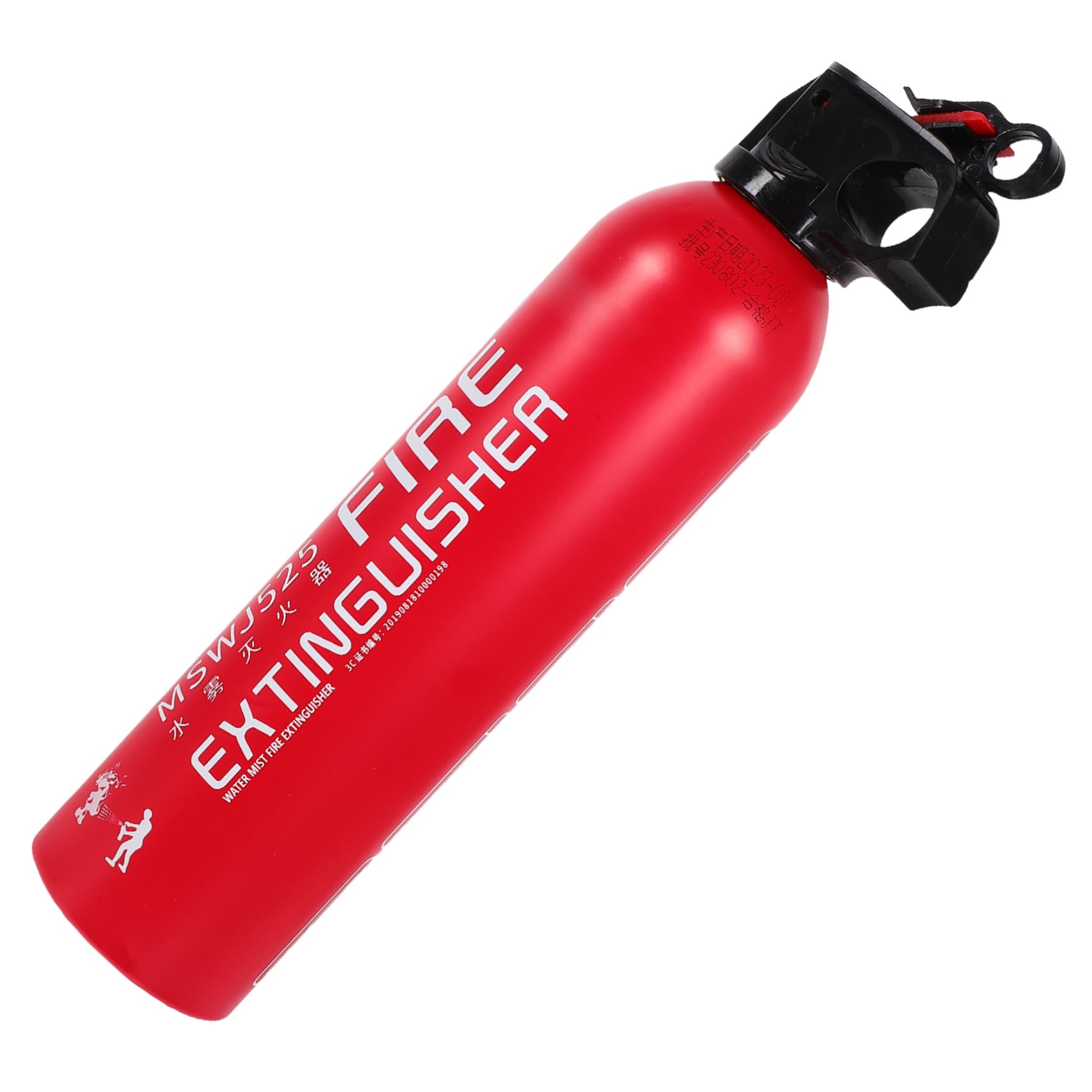 Operitacx Extincteur Voiture Portable Rouge Extincteur Pratique et pour Auto et Maison Sécurité Incendie Facile à Transporter et Fixer