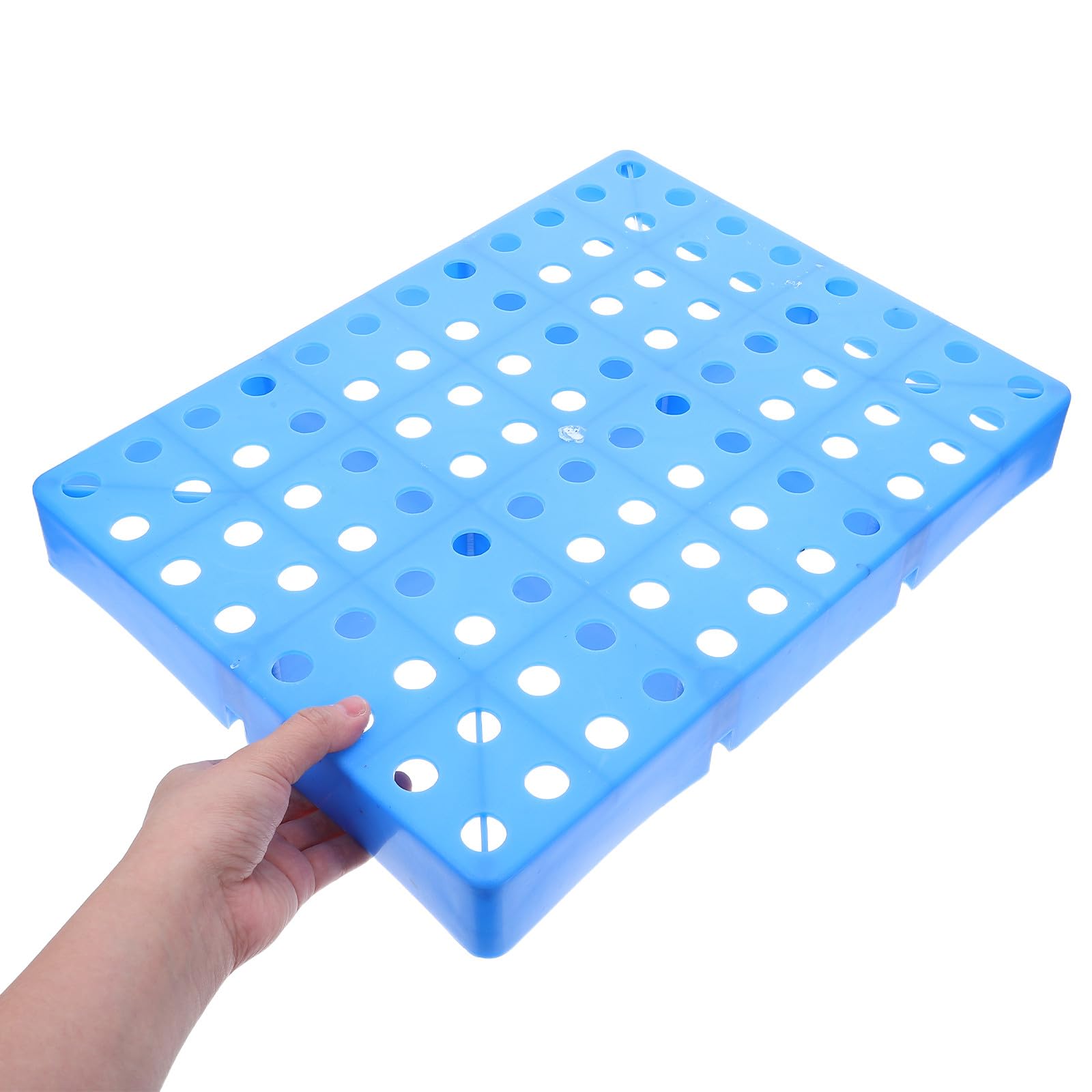 Palet de Plástico Ventilado 40x30x5 Cm Resistente Humedad, Divisor de Estantes Rejilla Transpirable para Almacenamiento en Almacenes, Supermercados y Cámaras Frigoríficas