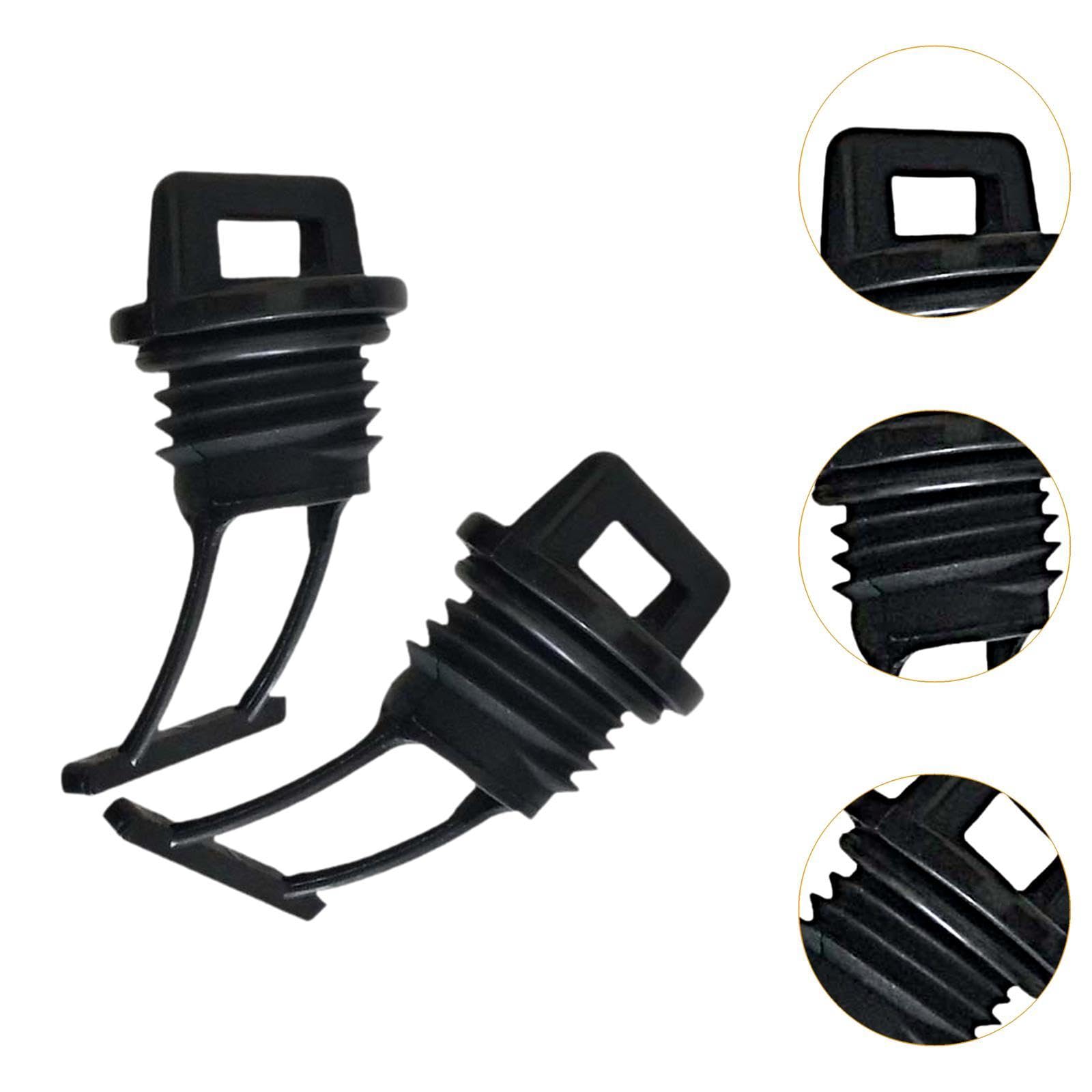 2X Bootsablaufstopfen für 19 Mm Gewindeablaufrohre, Outdoor Zubehör, Einfach