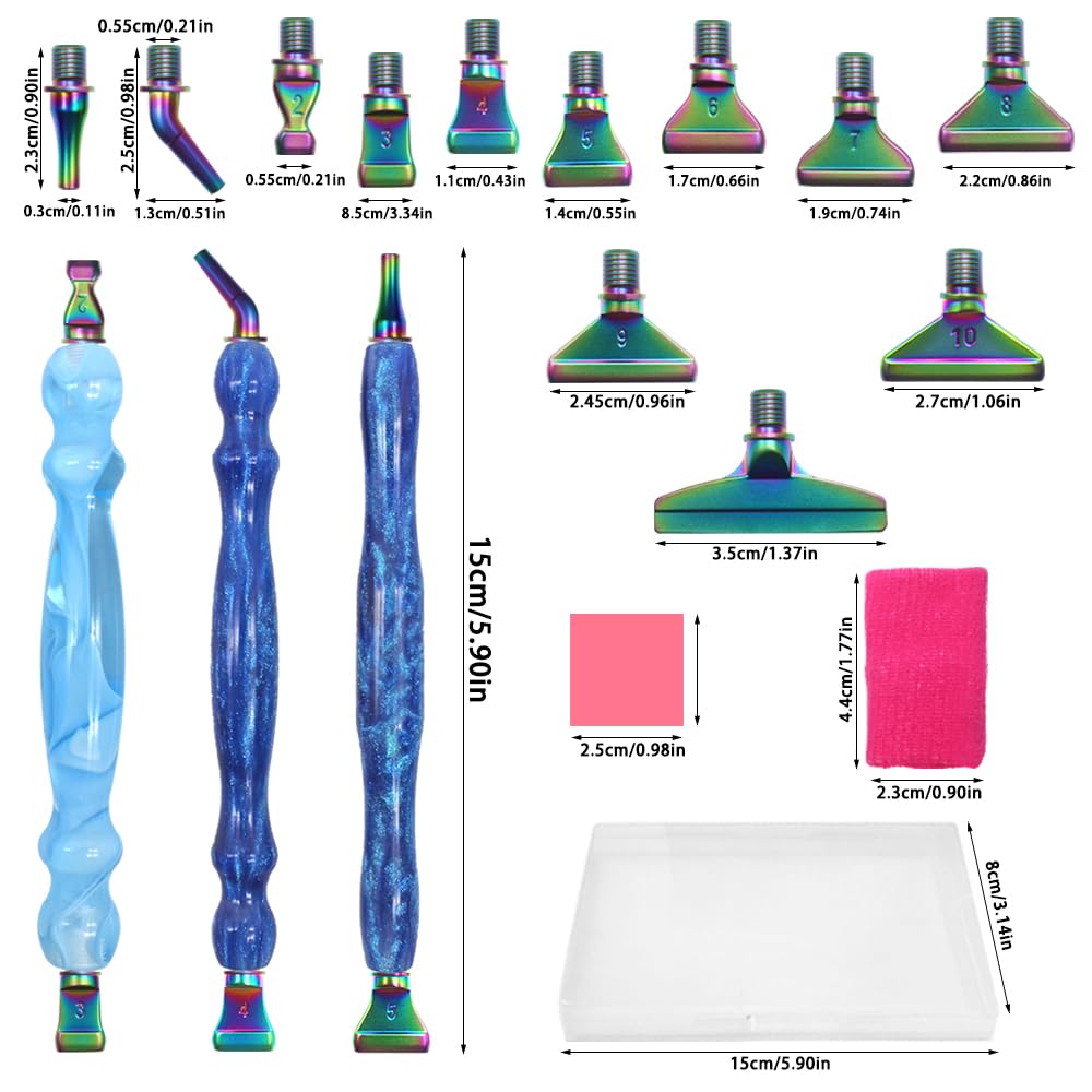 Set Di Pittura Di Diamanti 5D Kit Completo Cervo Con Fulmine, Diamanti - 8