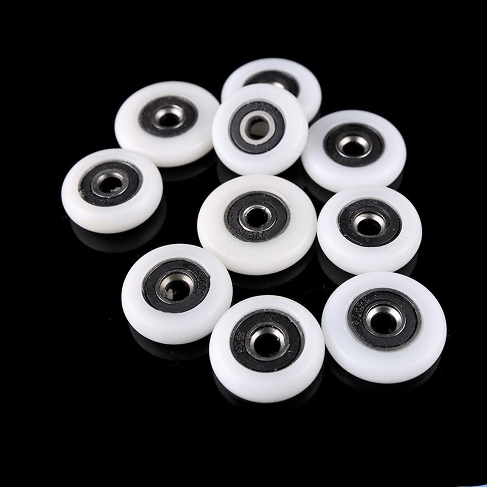 Puertas correderas con ruedas de polea de 19mm y rodillos S260 7
