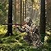 MOPHOTO Ghillie Suit 3D Leafy Camo Hunting Suits, Woodland Gilly Suits Gillies Suits for Men, Leaf Camouflage Hunting Suits