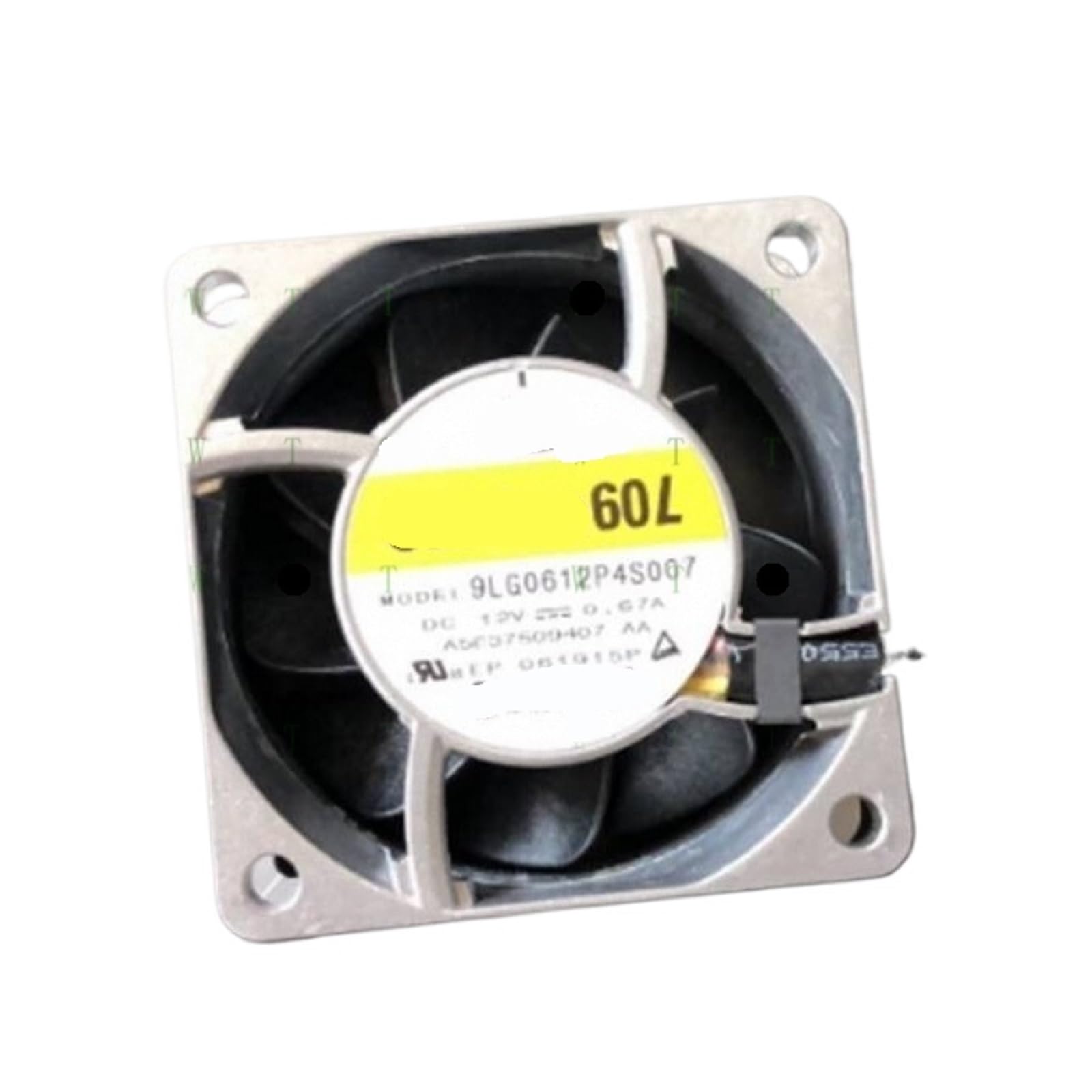 GJEXXPTST Fan 9LG0612P4S007 DC 12V 0.67A 60 * 25MM 4-Wire Cooling