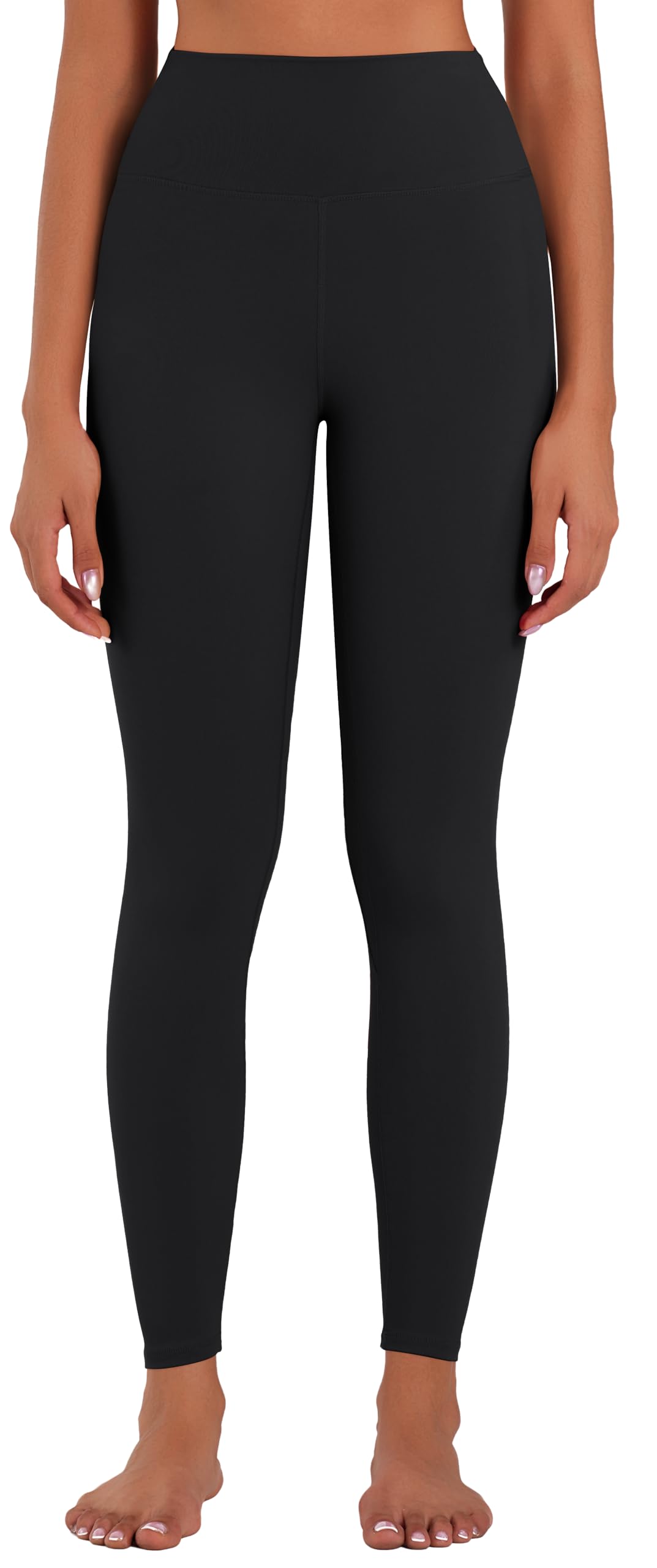 Sunzel - Leggings da allenamento da donna contenitivi a vita alta, nero, XX-Large