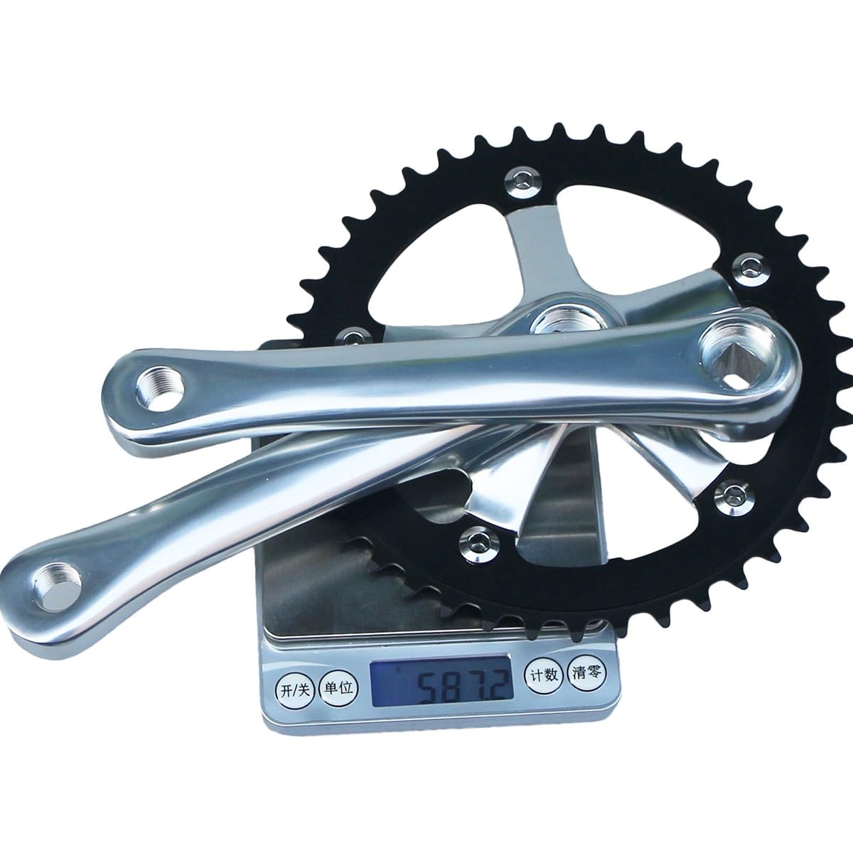 クランクセット　希少　165mm Amazon.co.jp: マウンテンバイク 165mm角クランクセット 130BCD