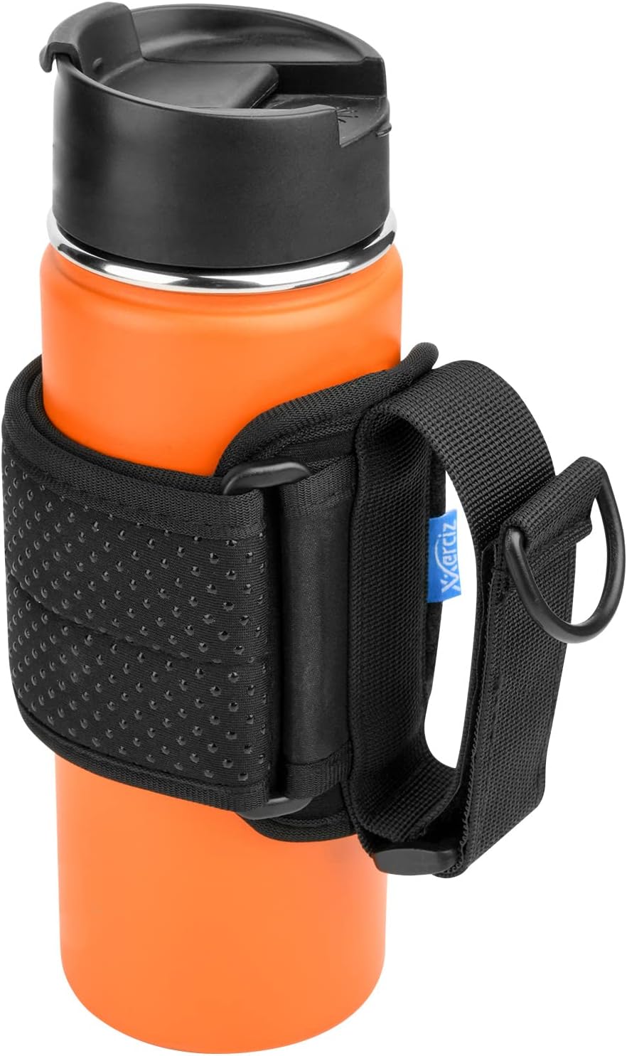 Xxerciz Water Bottle Carrier Holder with Adjustable Shoulder Strap Universal Bottle Sling for Walking Hiking Camping Hand Grip