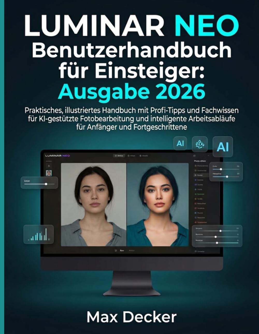 LUMINAR NEO Benutzerhandbuch für Einsteiger: Ausgabe 2026: Praktisches, illustriertes Handbuch mit Profi-Tipps und Fachwissen für KI-gestützte ... für Anfänger und Fortgeschrittene