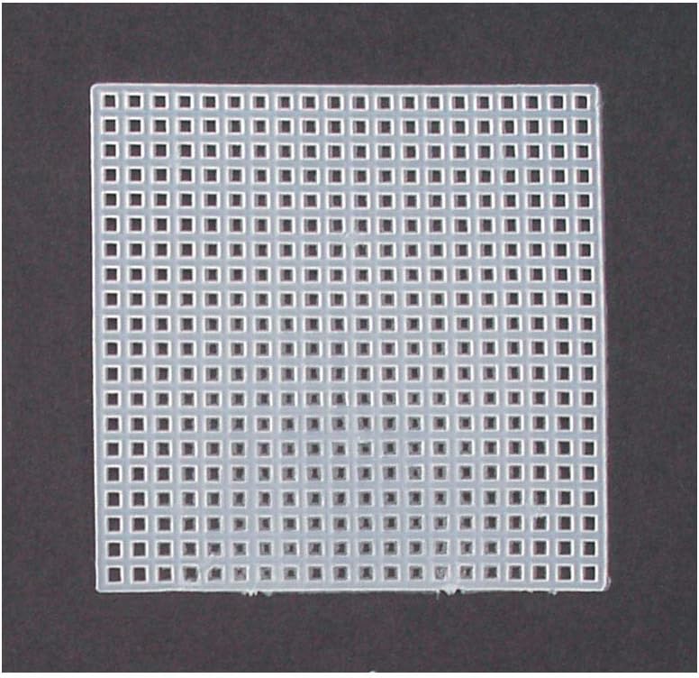Darice Plastic Canvas Shape Square 3 x 3 inches 10 Pieces (6-Pack) 33018