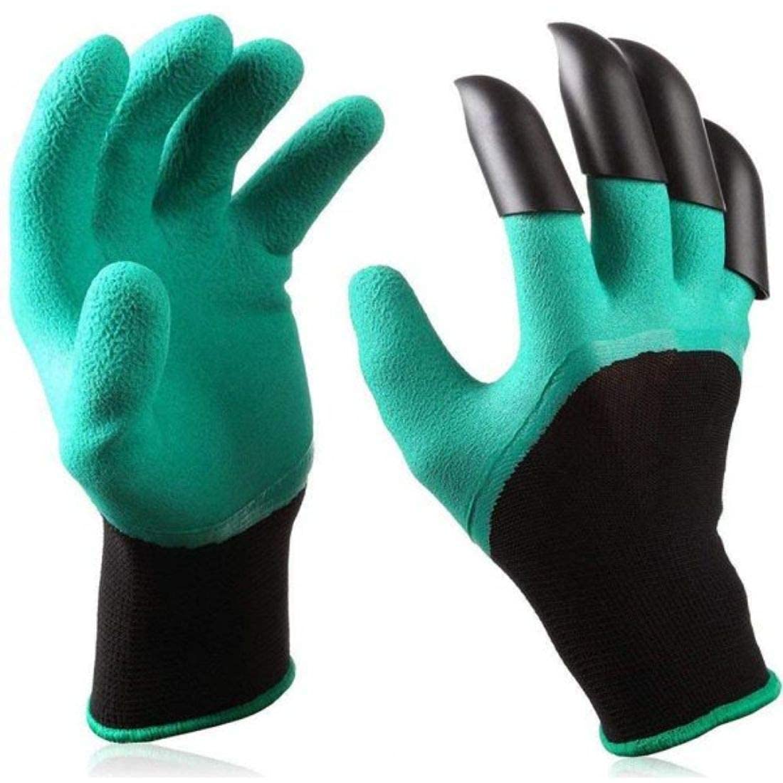 ZINZA Gardening Safety Gloves with Right Hand ABS Claws – 1 Pair Garden Gloves for Digging, Pruning, Planting | Breathable, Durable Yard & Agriculture Work Gloves for Men & Women-image-42