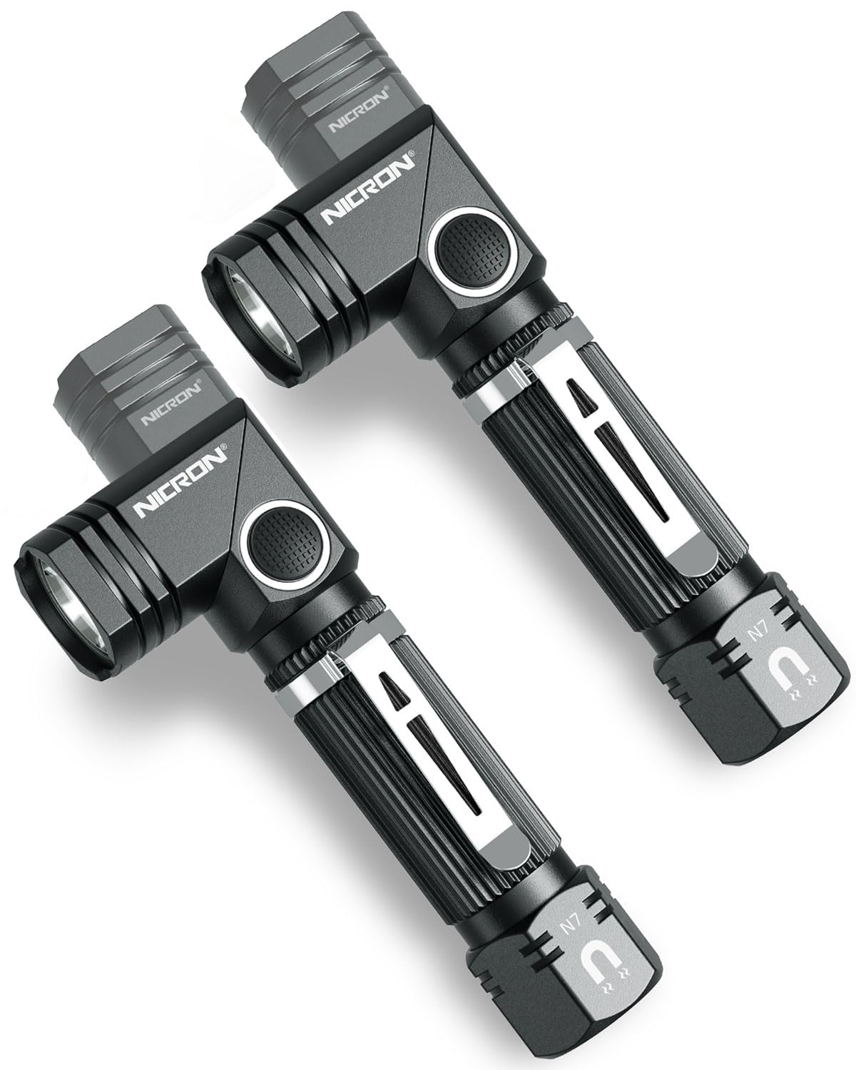 Amazon.com: NICRON Flashlight, N7 600 Lumens Tactical Flashlight 2