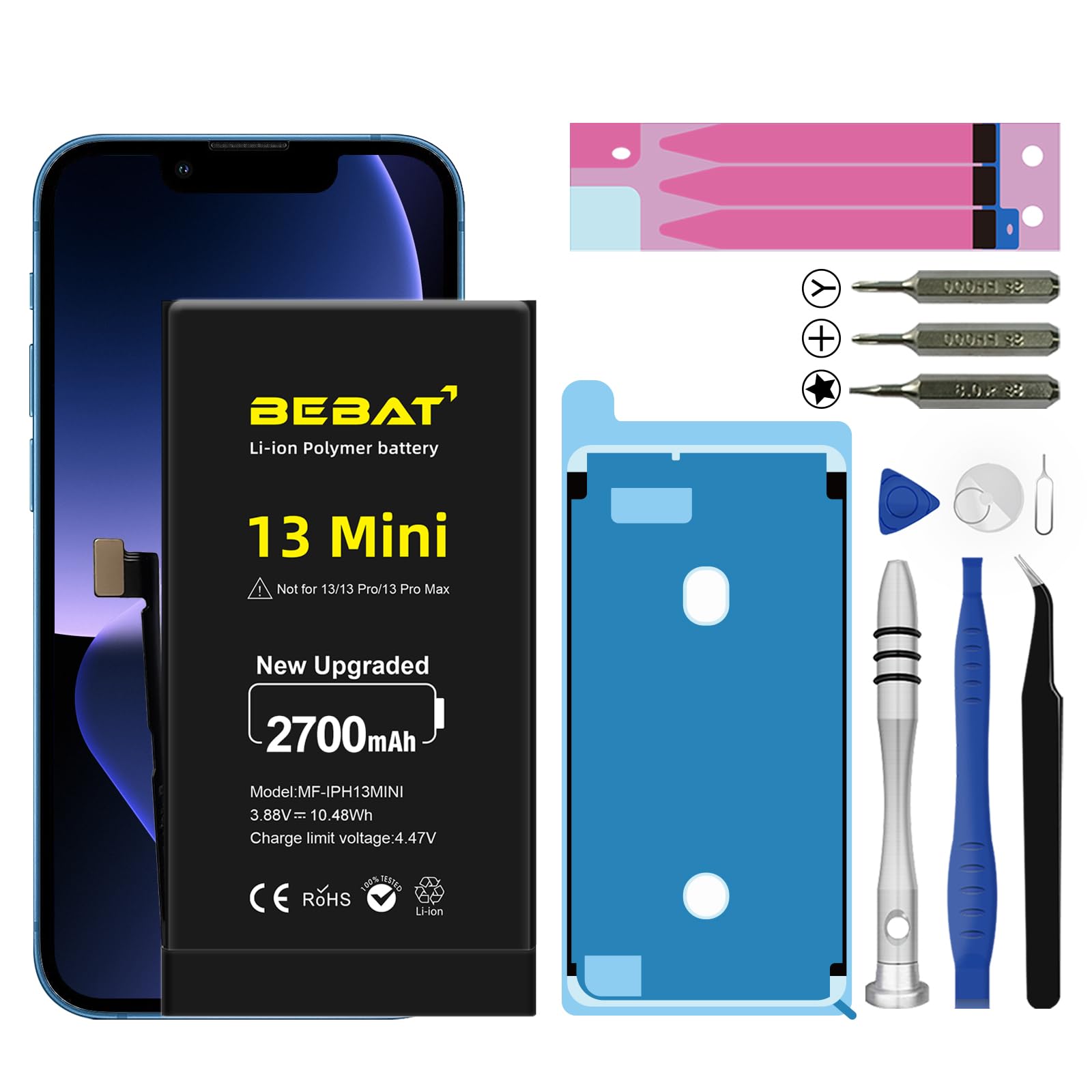 iPhone13 mini 128 ホワイト バッテリー100% 楽天市場】バッテリー100% 【中古】 iPhone13 mini 128GB スター