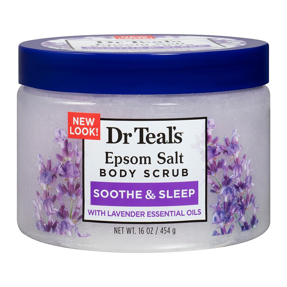 Dr Teal's Epsom Salt Body Scrub Lavender, 454G, Yes