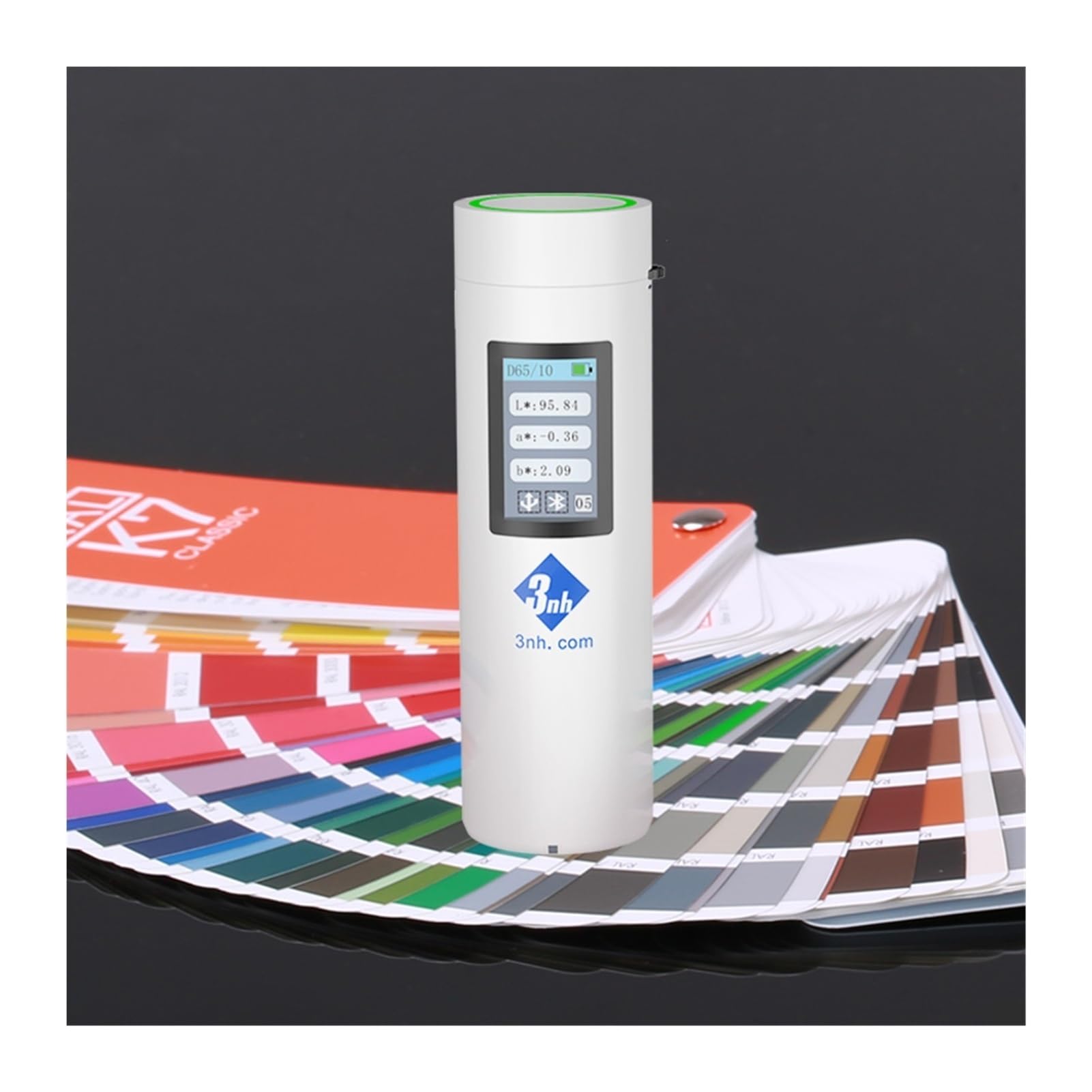 Spettrofotometro, Colorimetro portatile Professional Colorreader CR1 con APP 8mm Apertura di misurazione Alta precisione 0.1