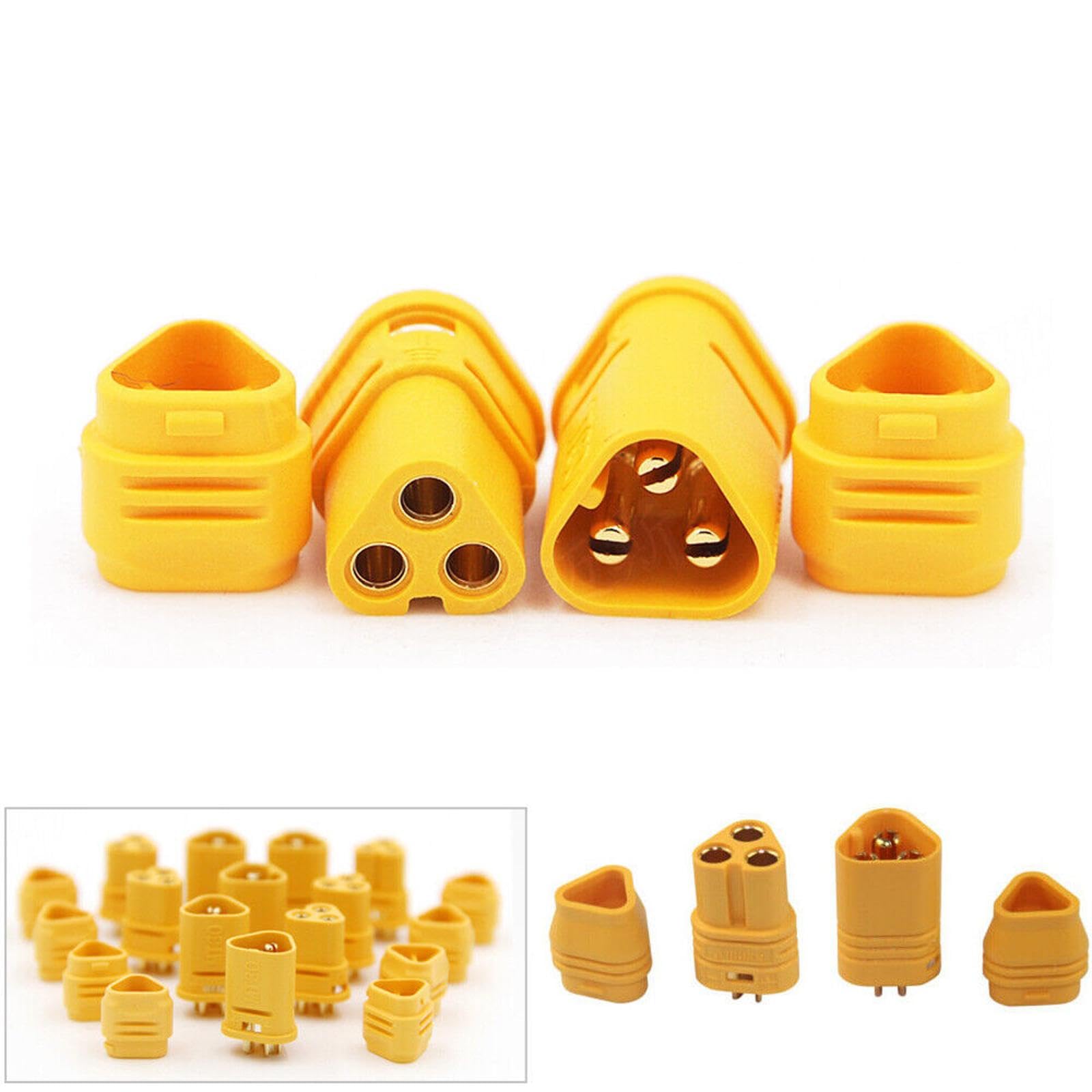 J Concepts 5029 Battery Plug Pull Set, w/Plugs Blue + and Black