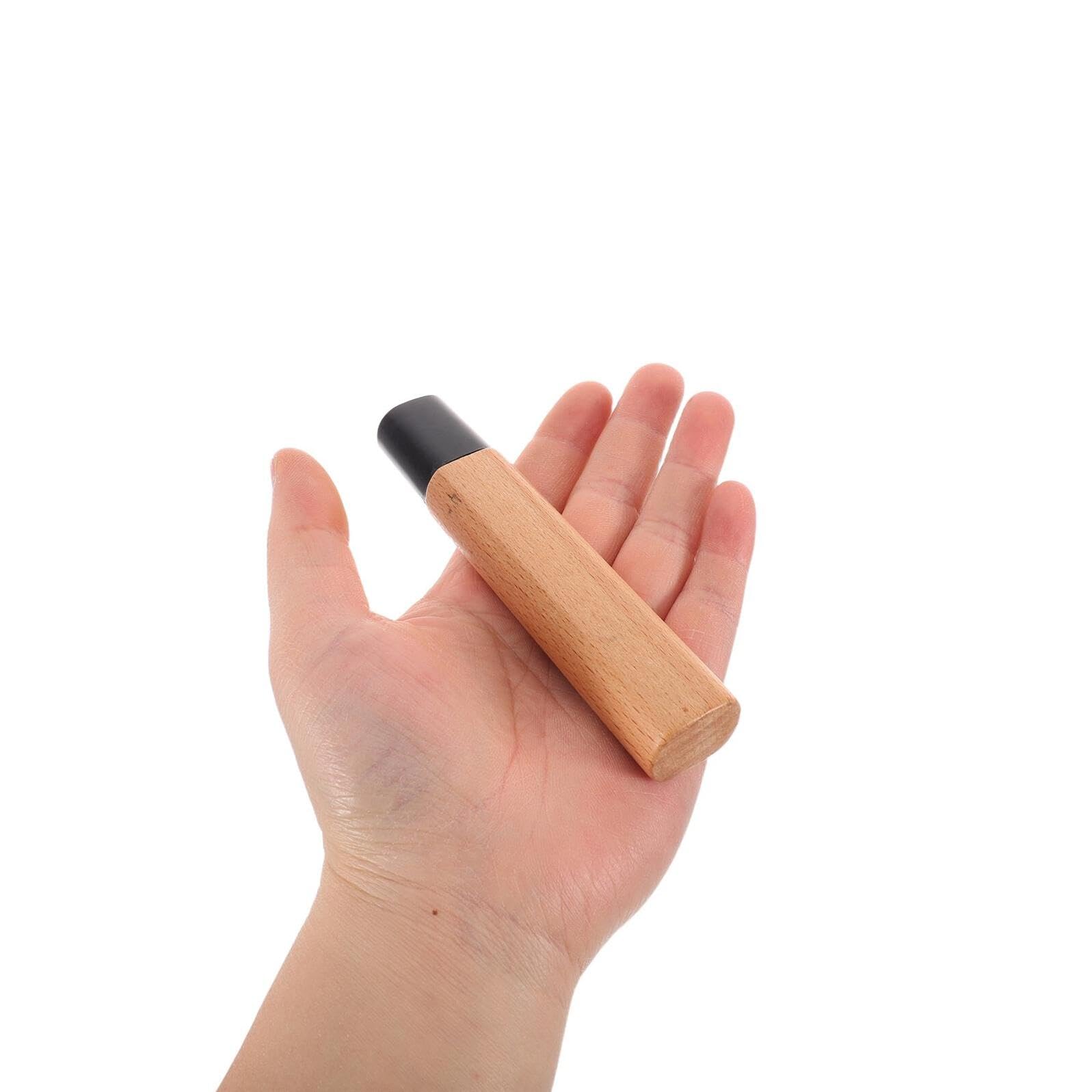 Gadpiparty 4 Stück Japanischer Messergriffe 11,7cm für Japanische Sashimi Messer Ergonomisch Langlebig zum Selbermachen für Professionelle Küchen