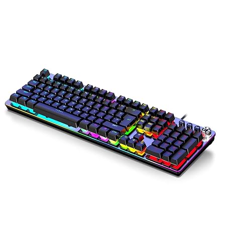 Tobo Sprinkler Proof can Change Shaft OEM Gaming RGB Mechanical Keyboard G900 Supreme Rainbow Backlit Mechanical Keyboard with MYSwitch