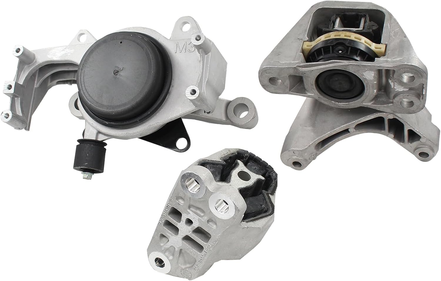 3pcs Engine Motor Mount and Automatic Transmission Mount Set for Nissan Rogue 1.5L 2021 2022 2023 2024