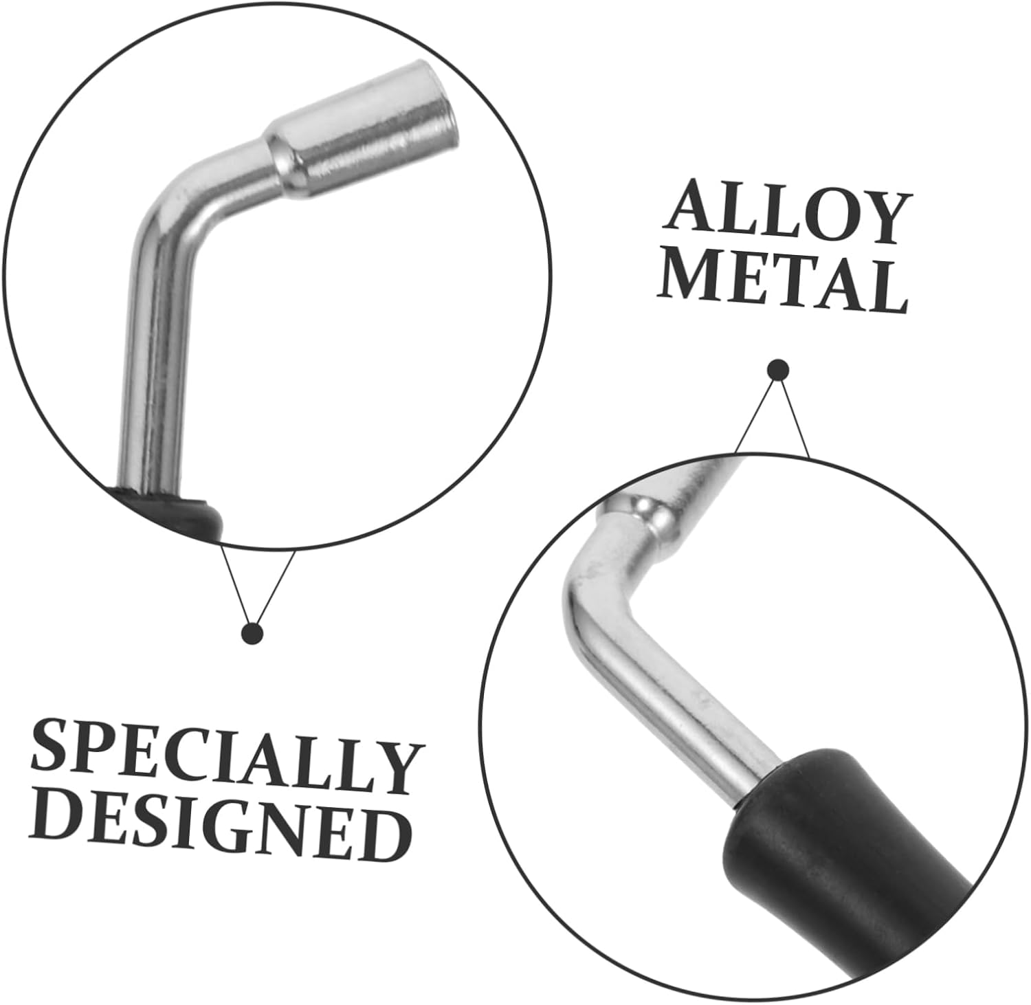 Dulcimer Tuning Wrench Tool for Harp Harpsichord Black