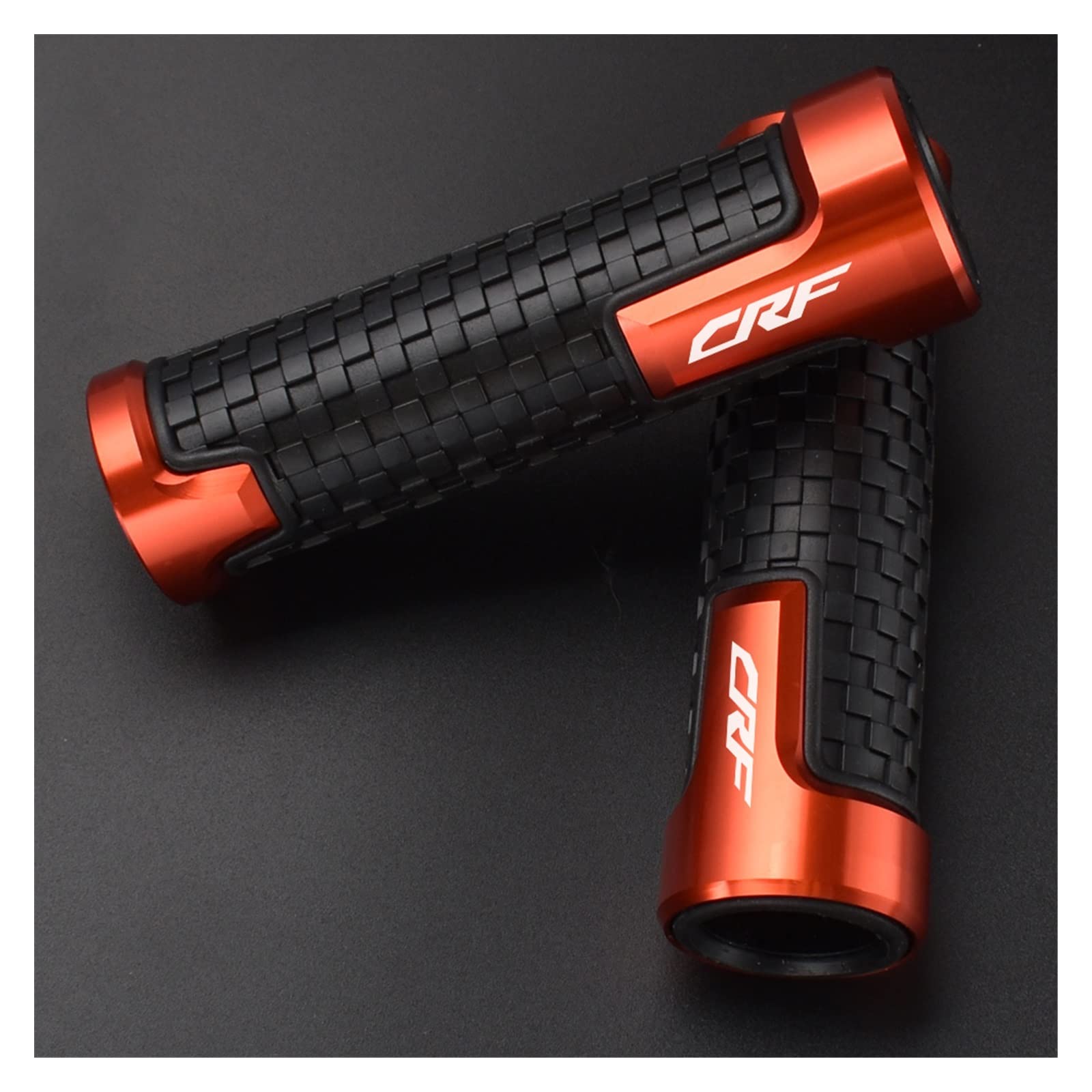 Non-Slip Motorcycle Handlebar Grips – 7/8” (22mm), For Honda CRF Models, Aluminum & Plastic, Multiple Colors