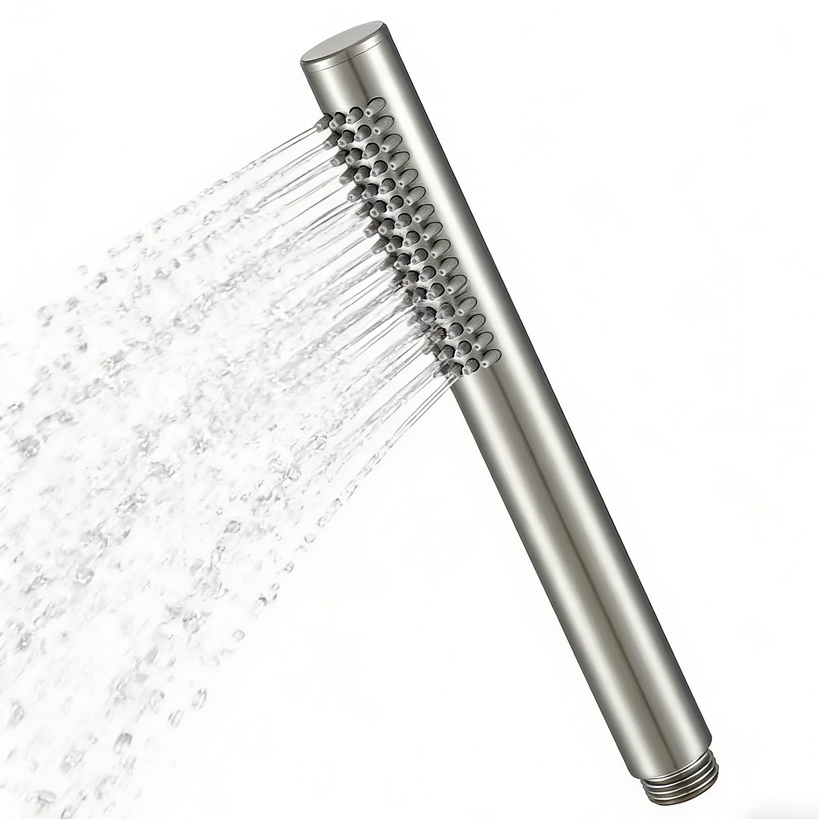 Gykutix Shower Head, High Pressure Shower Head, Anti-Limescale Shower Head with 48 Nozzles, Water Saving, Stainless Steel, for Family and Hotel