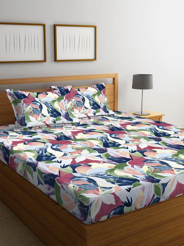 See full amazon price history chart for NHD HOME Premium Cotton Flat Double Bedsheets with 2 King Size Pillow Covers | Double Bed Breathable | Wrinklefree | Ultrasoft 220 tc Supersoft Floral | 90x90 Inches, White Green Leaf NHD HOME Premium Cotton Flat Double Bedsheets with 2 King Size Pillow Covers | Double Bed Breathable | Wrinklefree | Ultrasoft 220 tc Supersoft Floral | 90x90 Inches, White Green Leaf (B0D8DR51BH) Amazon Price History, Amazon Price Tracker