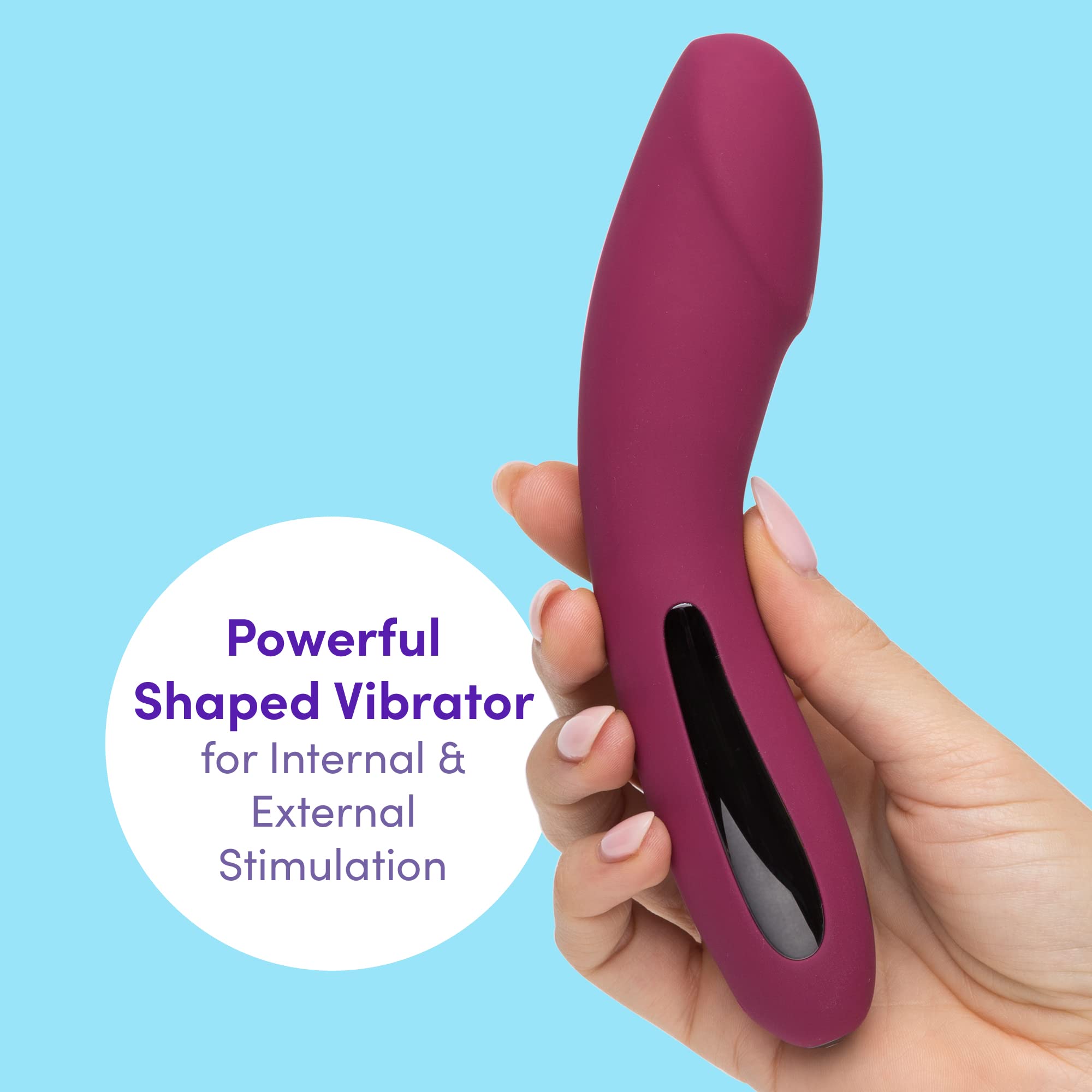 Amazon.com: Lovehoney Pink Mantric Rechargeable Realistic Vibrator -  Silicone