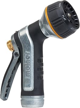 Melnor XT451 Heavyweight Metal 7-Pattern Nozzle, 1-1 Pack, Basic