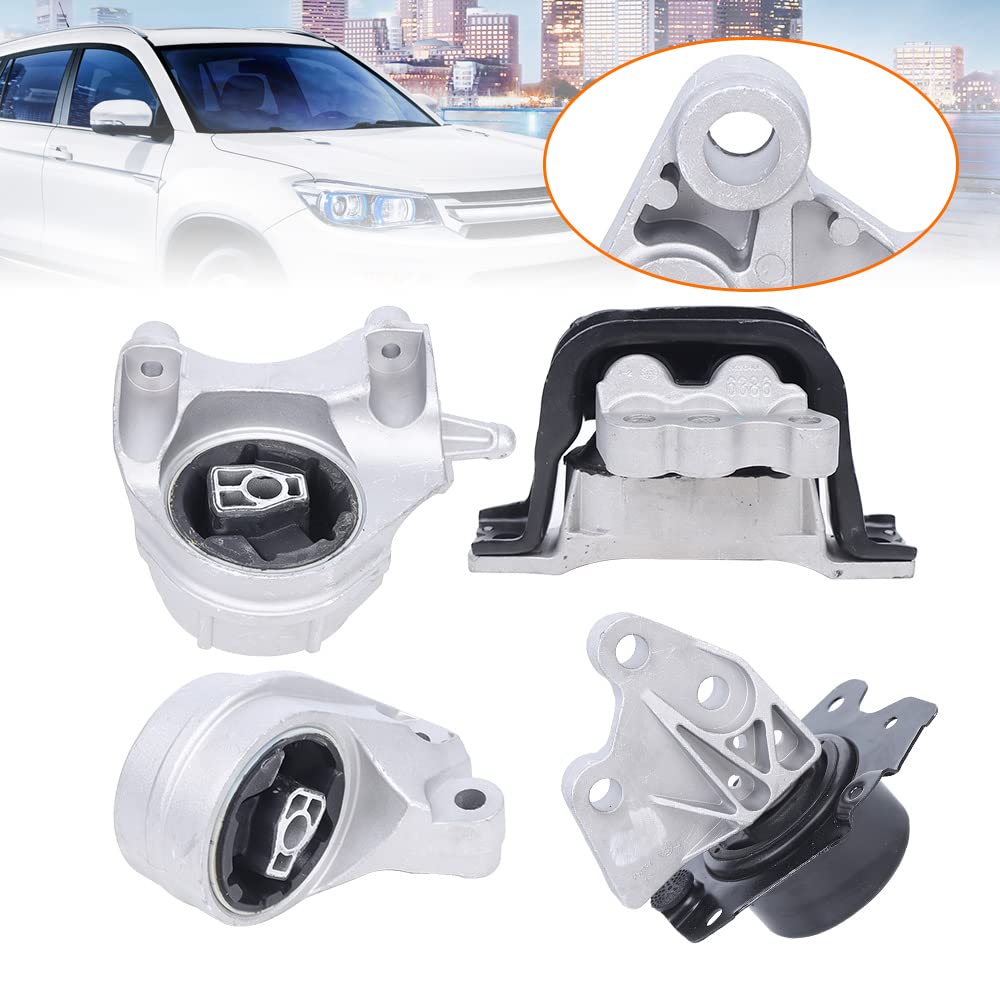 Complete 4-Piece Engine & Transmission Mount Set For 2010-2017 Chevy