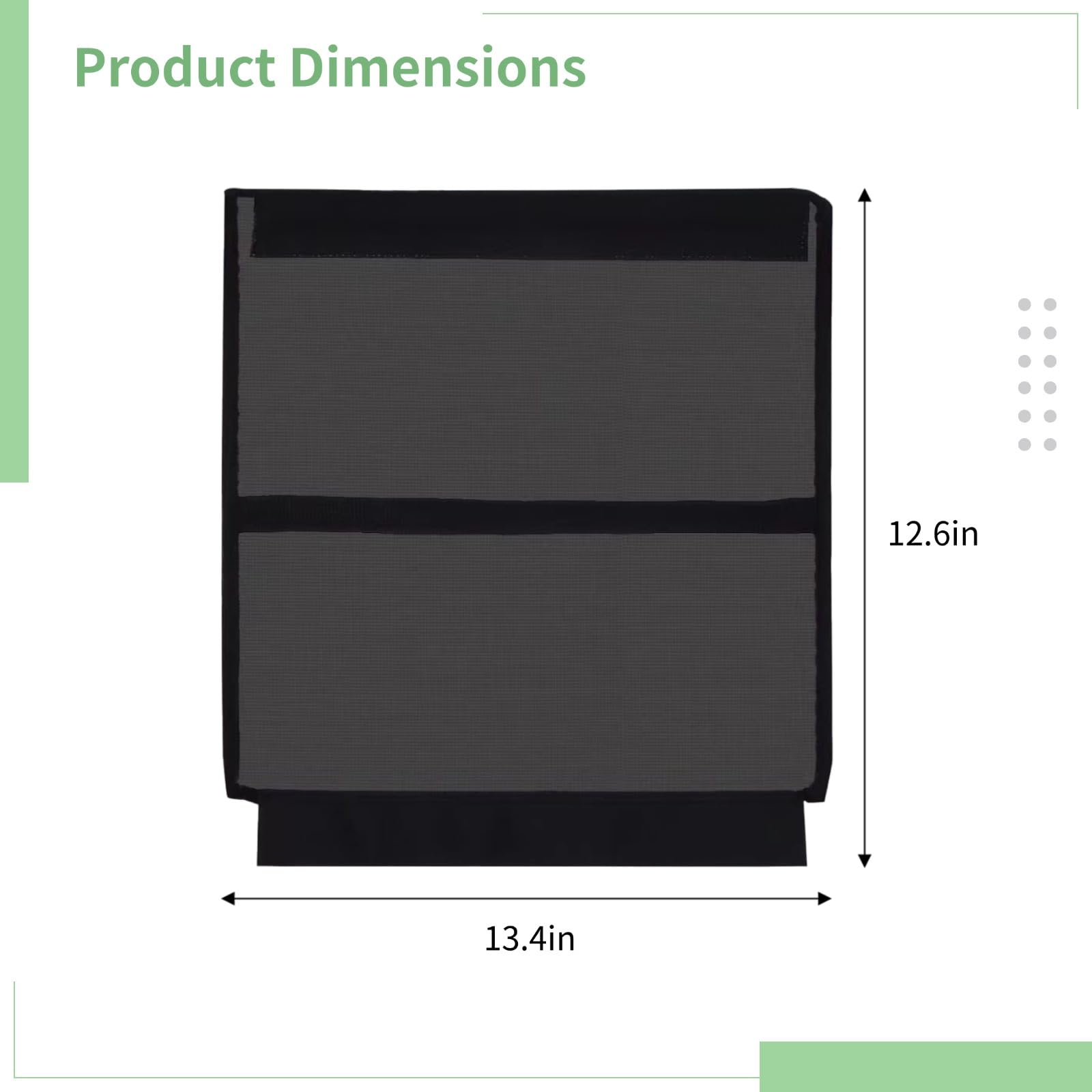 4 Pcs Horse Leg Guards, Adjustable Nylon Boots for Mosquito and Debris Protection, 12.6 X 13.4 Inches