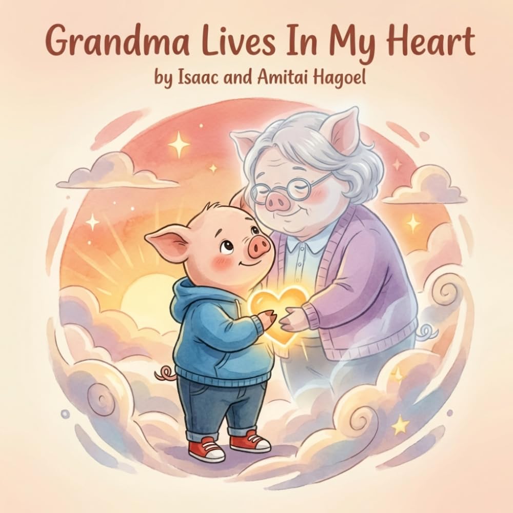Grandma Lives In My Heart: A comforting picture book about loss, love, and remembering someone special for toddlers and preschoolers ages 2–5