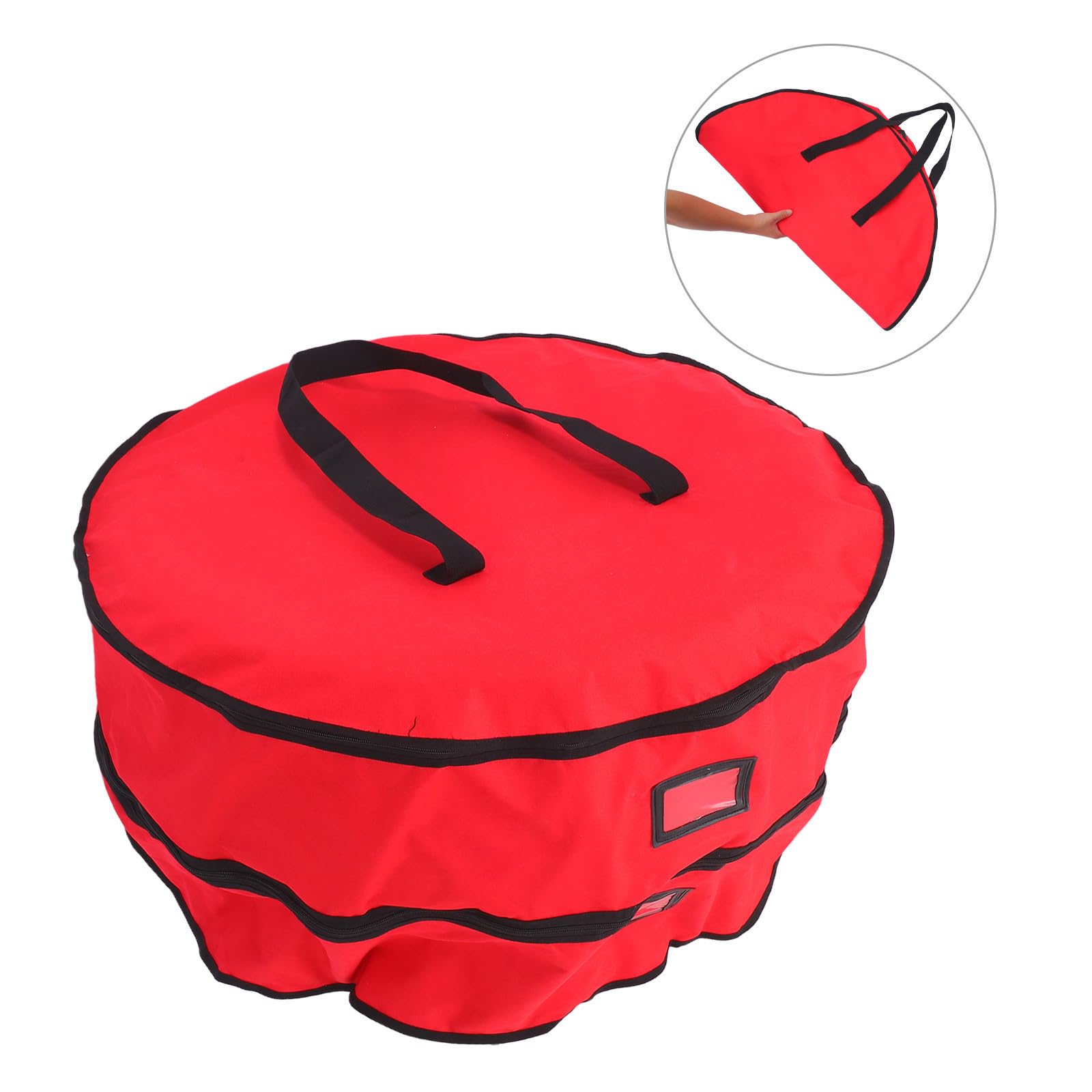 Bolsa y Protección de Almacenamiento para Guirnalda Navideña con Doble Capa y Compartimentos para Organización Avanzada