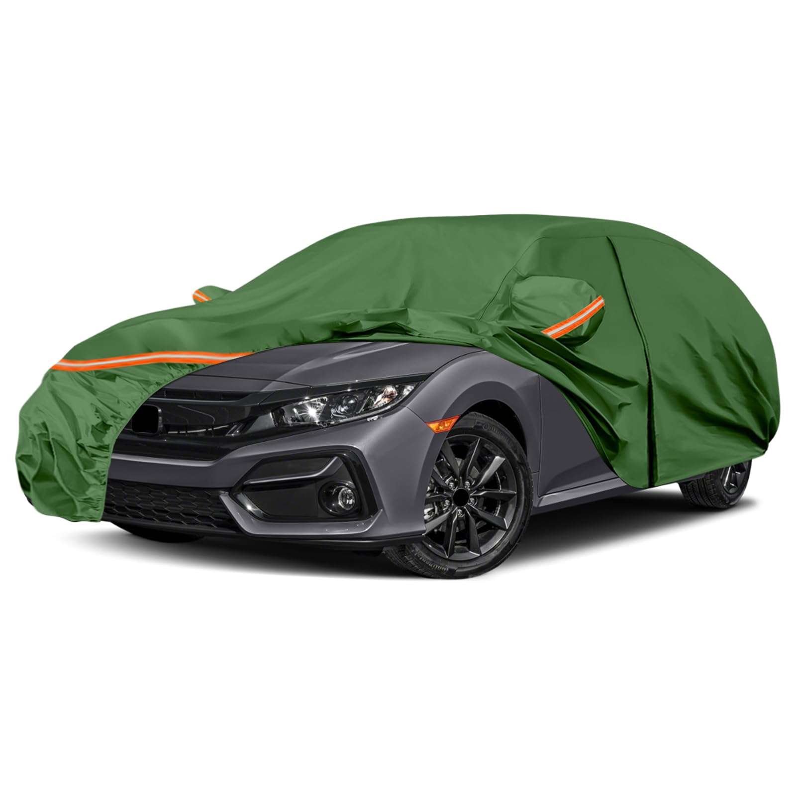 Waterproof Car Covers Replace for 2011-2025 Honda Civic Multilayer Heavy Duty with Cotton Liner All Weather Custom-fit Car