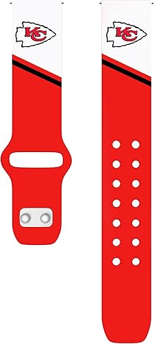 Miniatura 4 de Game Time Kansas City Chiefs HD Champion Series - Correa de reloj compatible con Samsung Galaxy Watch