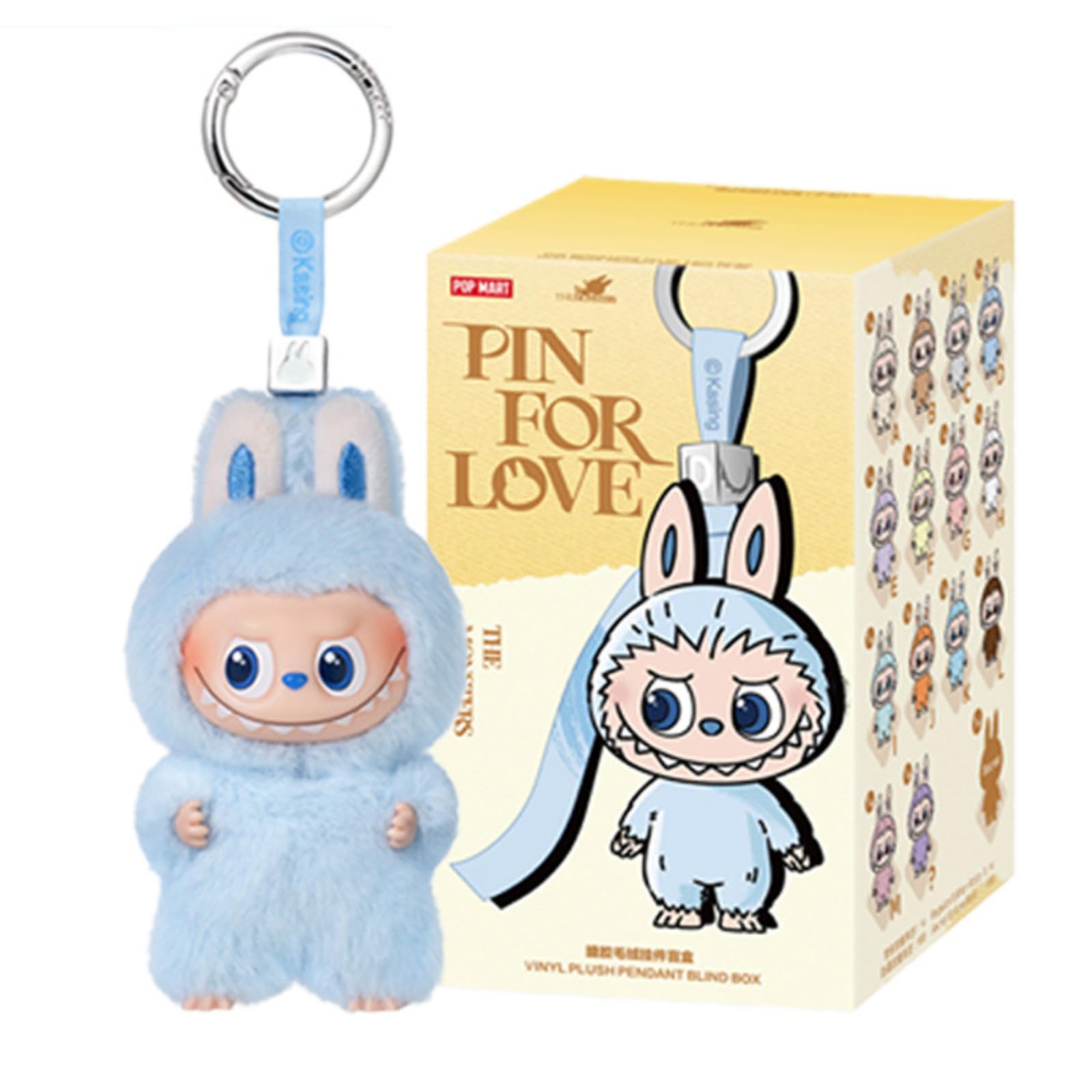 popmart 【！】 PINFORLOVE イニシャル　シークレット シークレット POPMART ポップマート PINFORLOVE ラブブ ! ラブブ