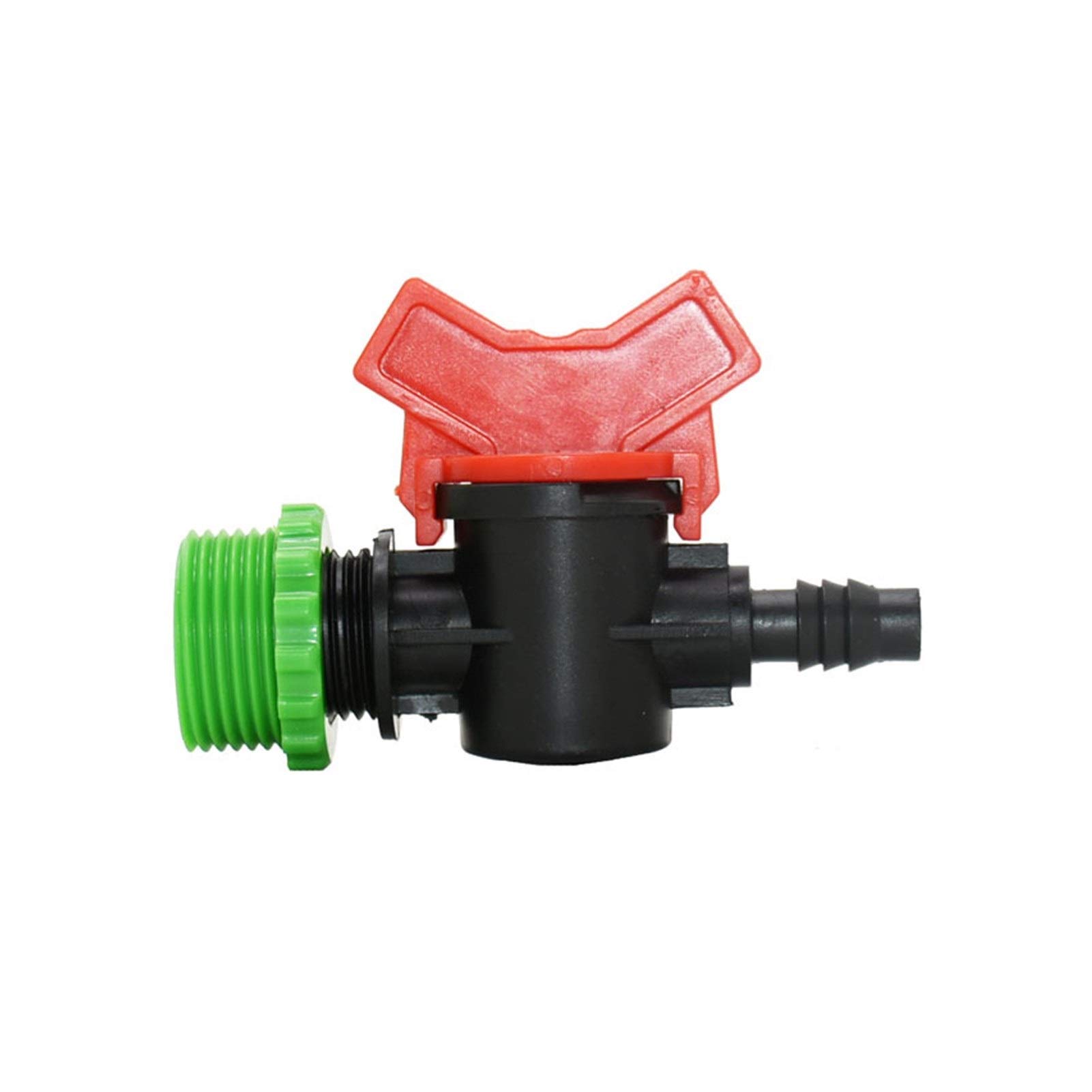 Drip irrigation fittings Gardening Watering System Tools Male Thread 1/2" 3/4" To 3/8 1/2 3/4 Hose Garden Faucet 8/1116mm 20mm Hose Irrigation Water Valve Crane Connector 1