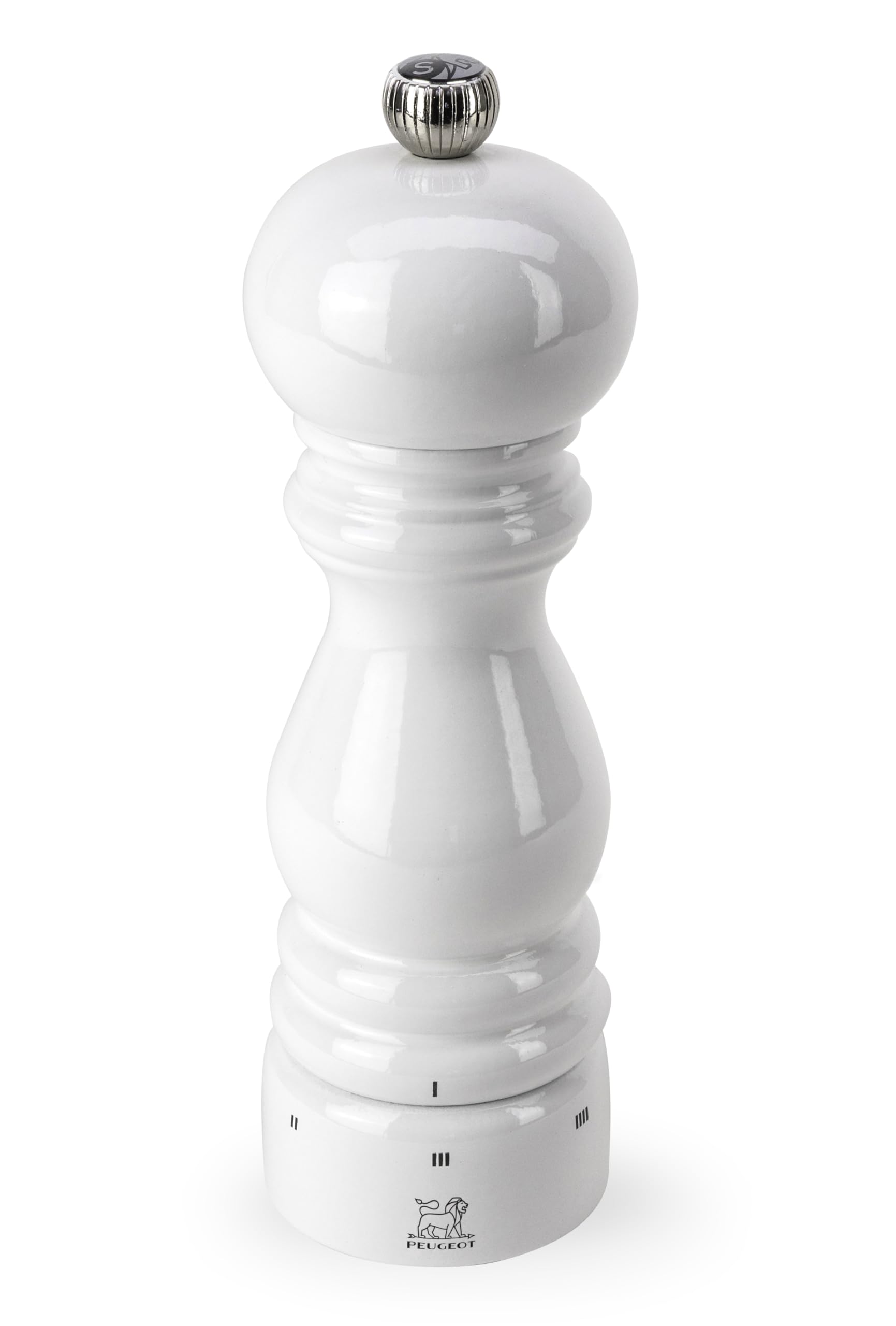 PEUGEOT - Paris u'Select - Macinasale da 18 cm - 6 impostazioni di macinazione predefinite - Innovazione del sale in polvere, meccanismo Zirlion - Legno certificato PEFC - Made in France - Finitura