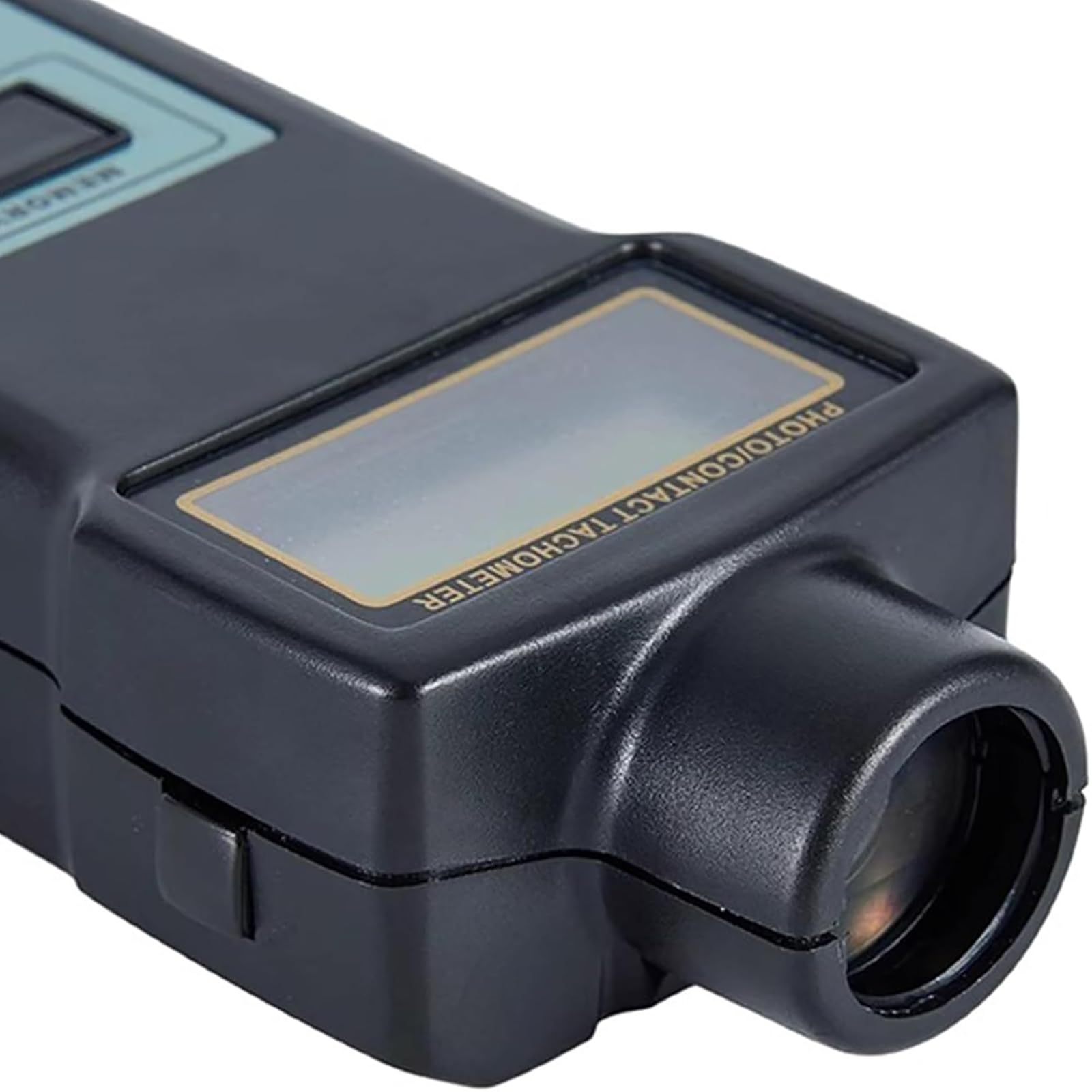 Tacómetro Digital, Comprobador De RPM con Foto (2,5-99.999 RPM), Contacto Portátil, Medición De Velocidad Lineal (m/min, Ft/min), con 4 Sondas, Pantalla LCD, para Motores Y Ventiladores.