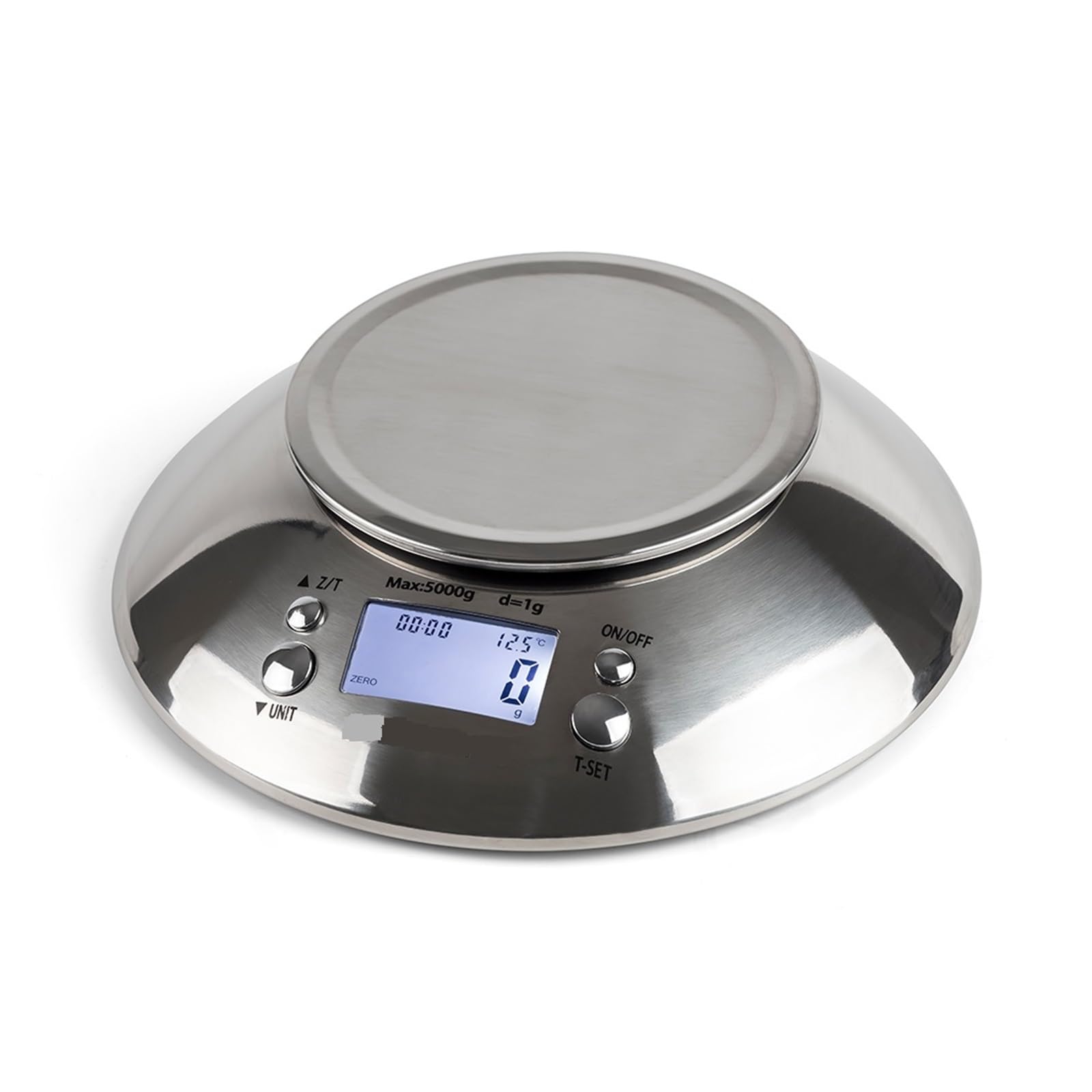Balanzas Digitales Herramienta De Cocina LCD Balanza Peso Electrónica Acero Inoxidable Alimentos Precisión Con Tazón Medición Precisa Esfuerzo