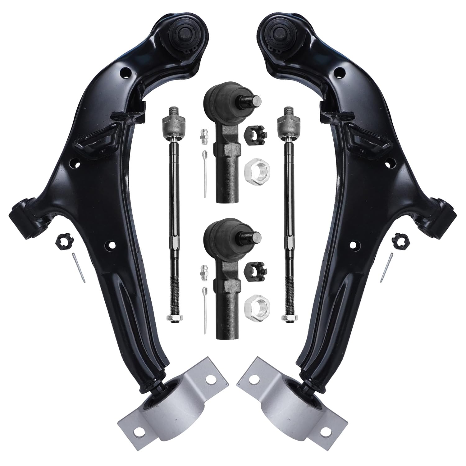 Detroit Axle - 6pc Front End Suspension Kit for 2000-2003 Nissan Maxima