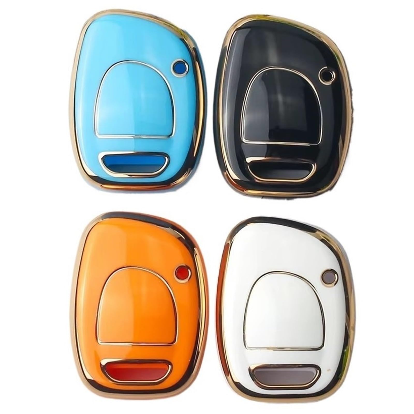 Compatibile Con Per Twingo 2001 2002 2003 2004 2005 2006 2007 2008 2009 Copertura Della Cassa Chiave A Distanza Dell'automobile NE72 VAC102(Black)