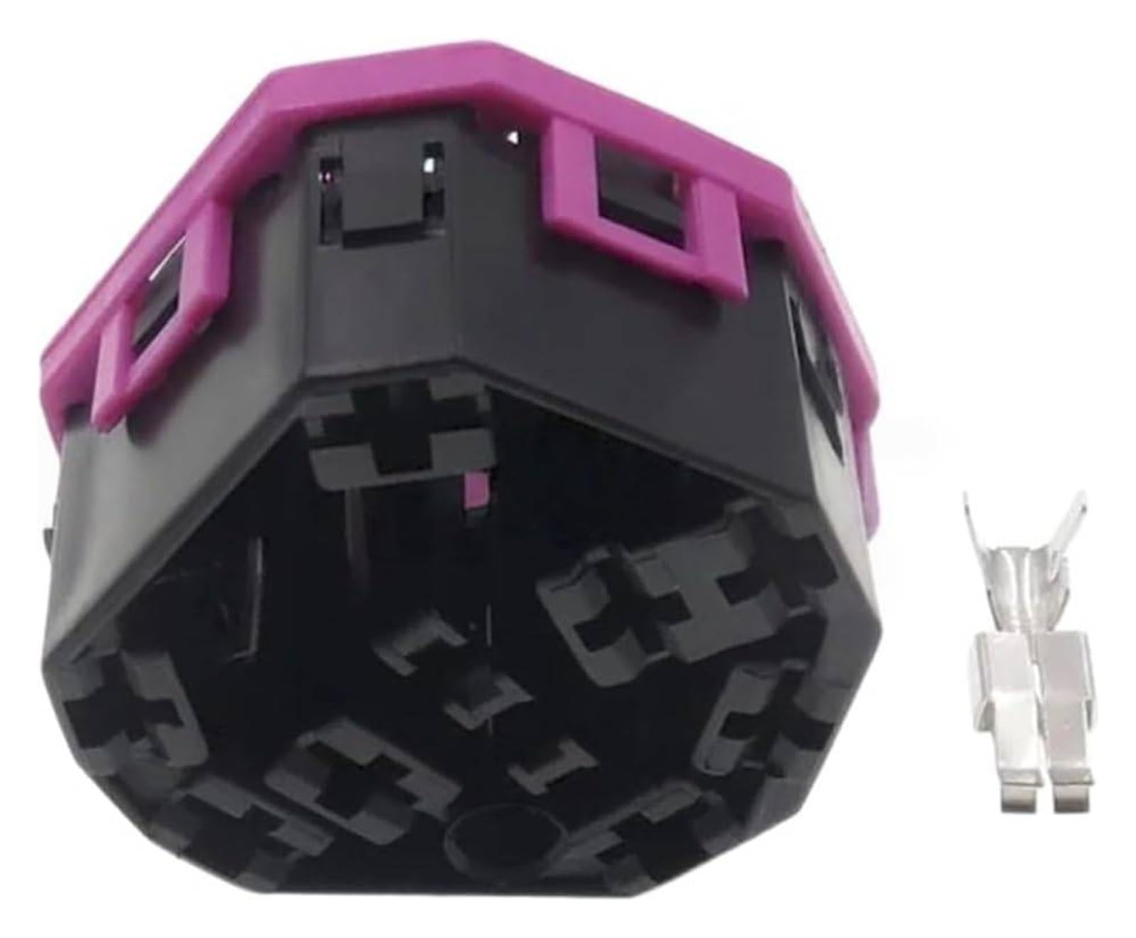 Conectores de cables automotrices 1/5/10 Uds 8 pines 4A0971975 conector de interruptor de encendido mantenimiento del coche(Female with Pin,10pcs)