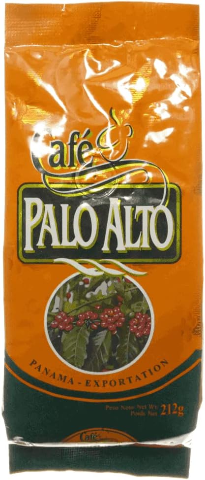 Panama Palo Alto Boquete Coffee Cafรฉ Palo Alto Panama 1/2 Pound (212gr) Ground Coffee Single Pack