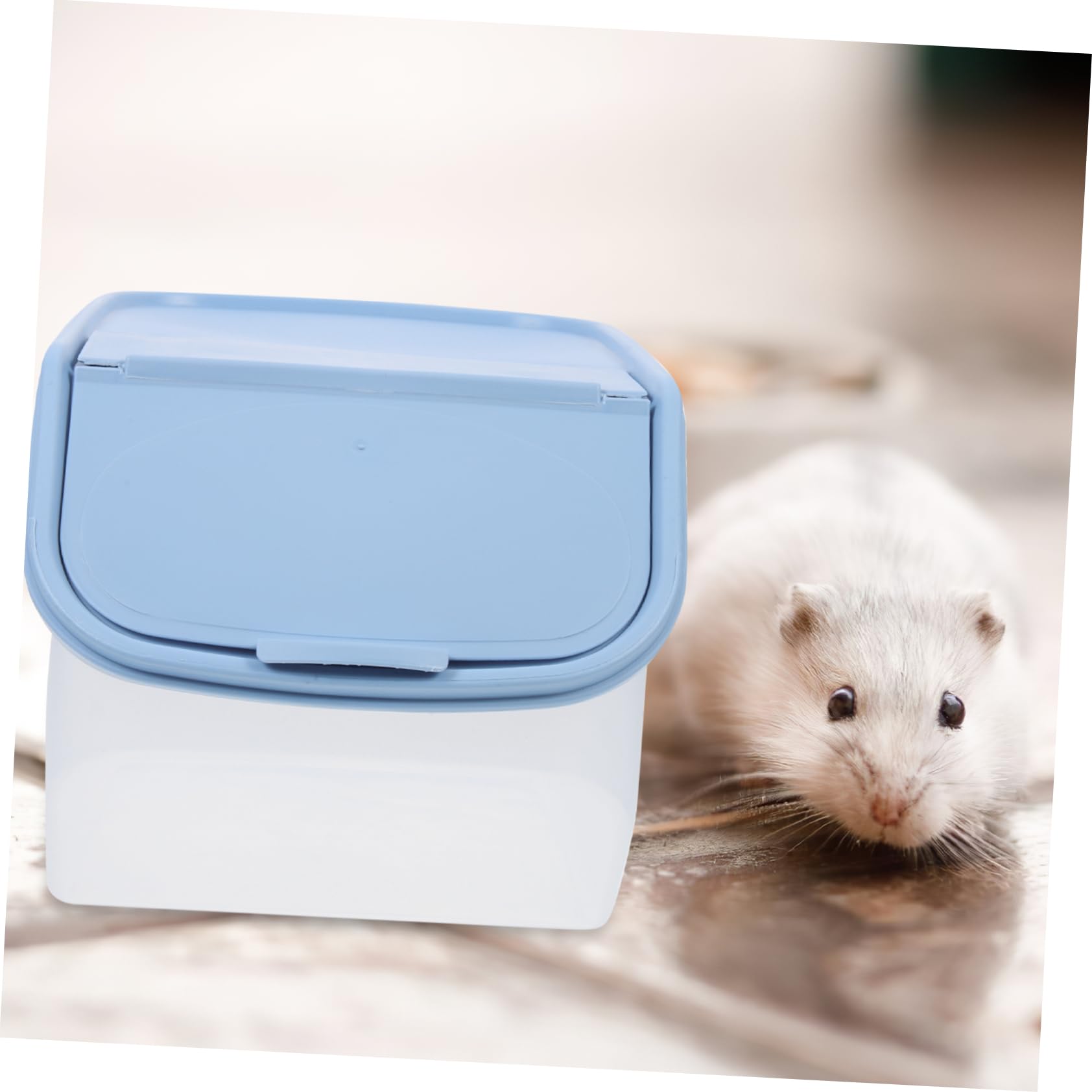 COLLBATH Stabile Hamster-badewanne Wiederverwendbare Sandbad-Box Für Kleintiere Kompakte Sandbadewanne Für Hamster Meerschweinchen Und Zwerghamster Für Spiel Ruhe Und Pflege