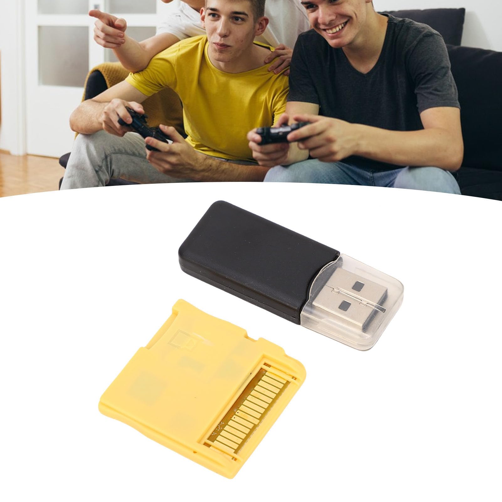 Focket Tarjeta Flash, Chip ASIC Consola de Juegos Rápida y Estable con Ajuste de Brillo Restablecimiento Suave en Varios Idiomas para DS 2DS 3DS NDSL NDSi NDSi XL (Gold)