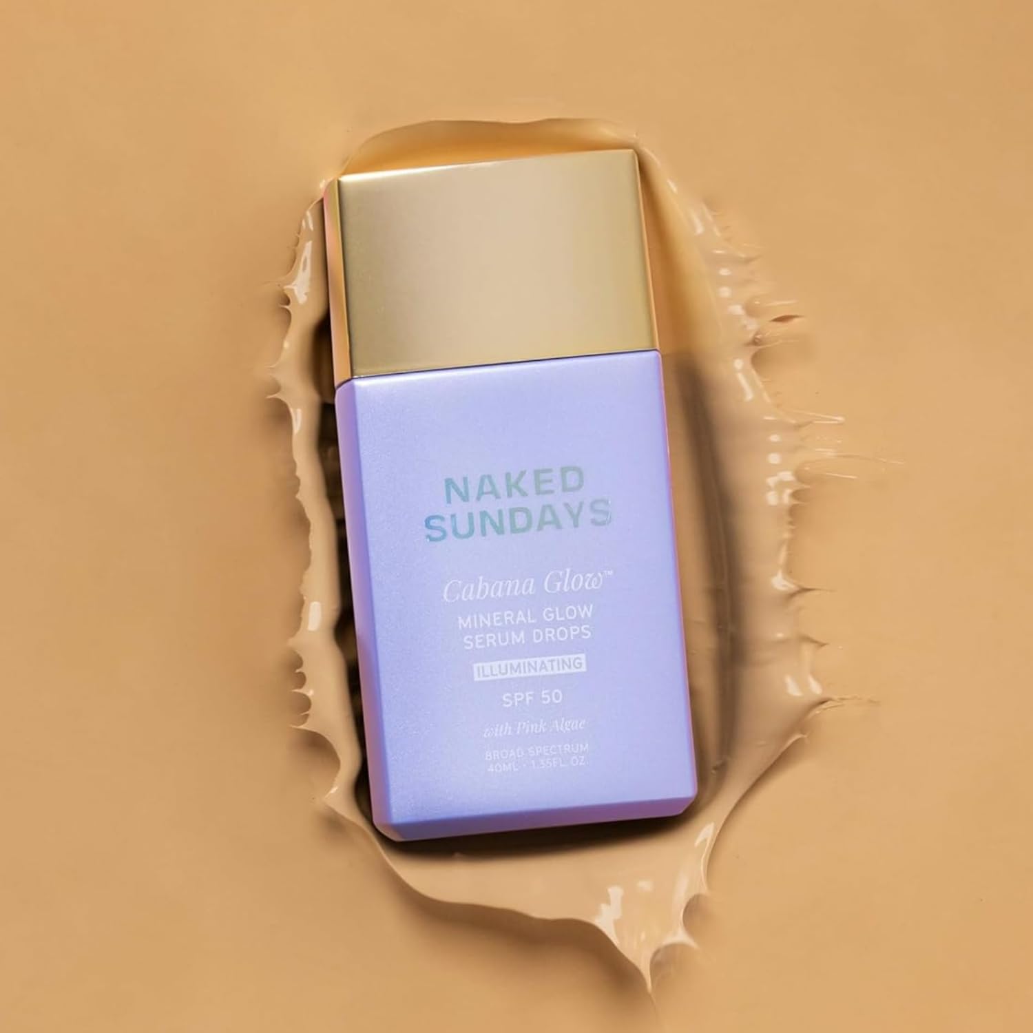Naked Sundays CabanaGlow™ Illuminating Tinted Sunscreen Serum Drops SPF 50 – Hydrating, Brightening, Zinc Oxide Daily Face Sunscreen with Skin-Perfecting Pigments - Image 5